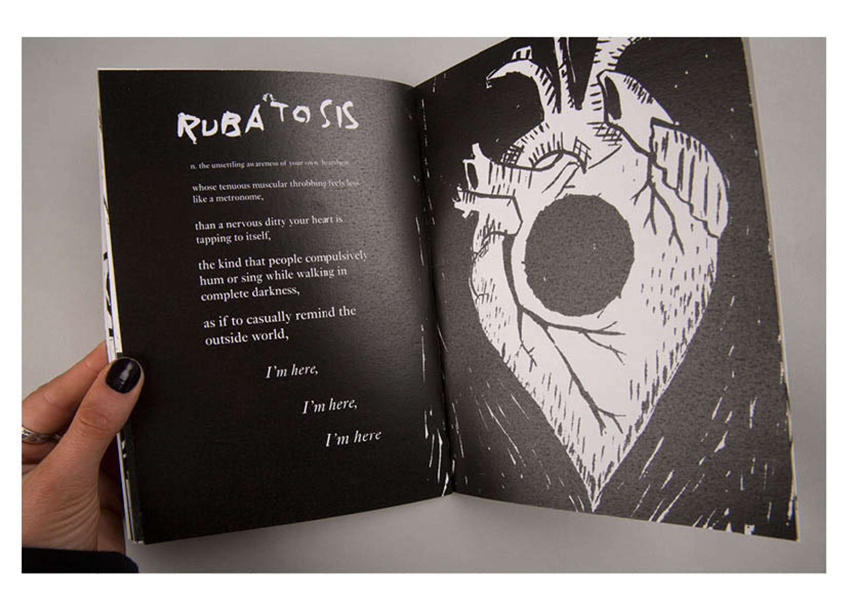 A Collection of emotional fossils by Jessica Ward