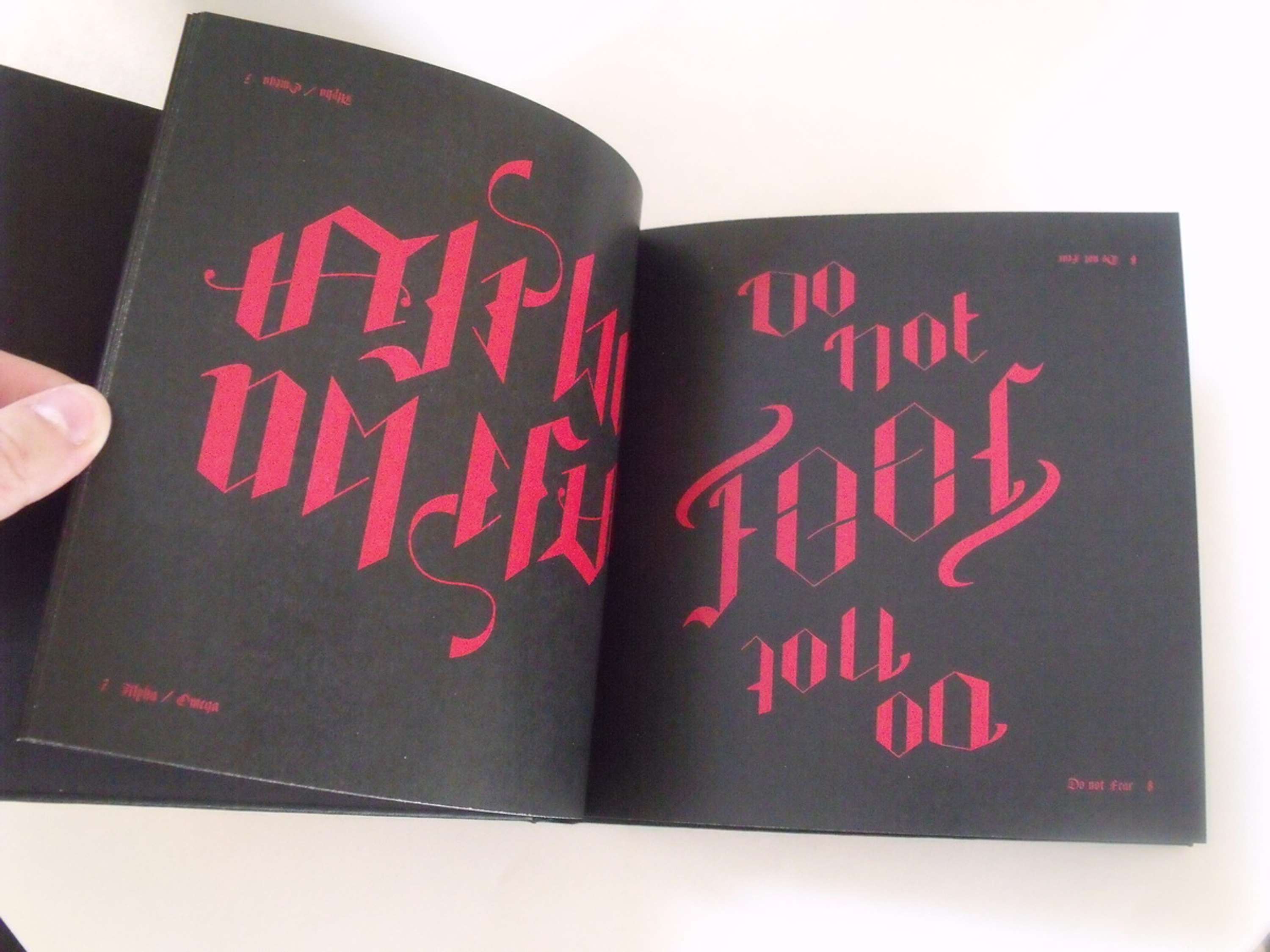 Ambigrams by Giuseppe Mauro