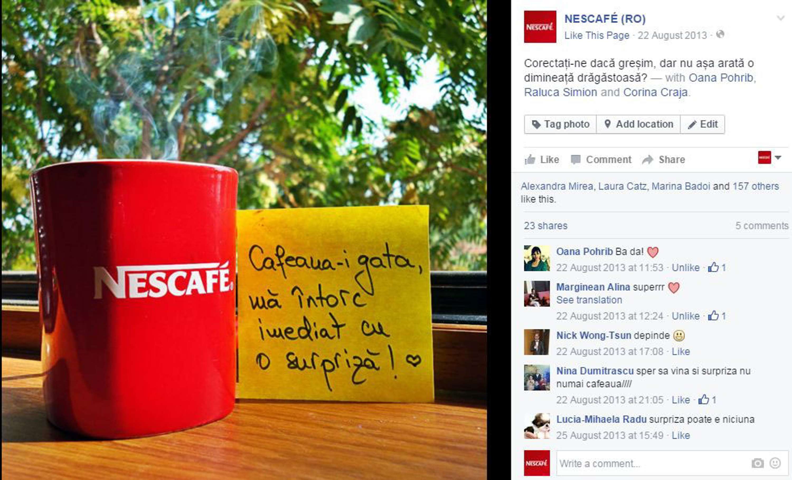 NESCAFÉ by Corina Craja