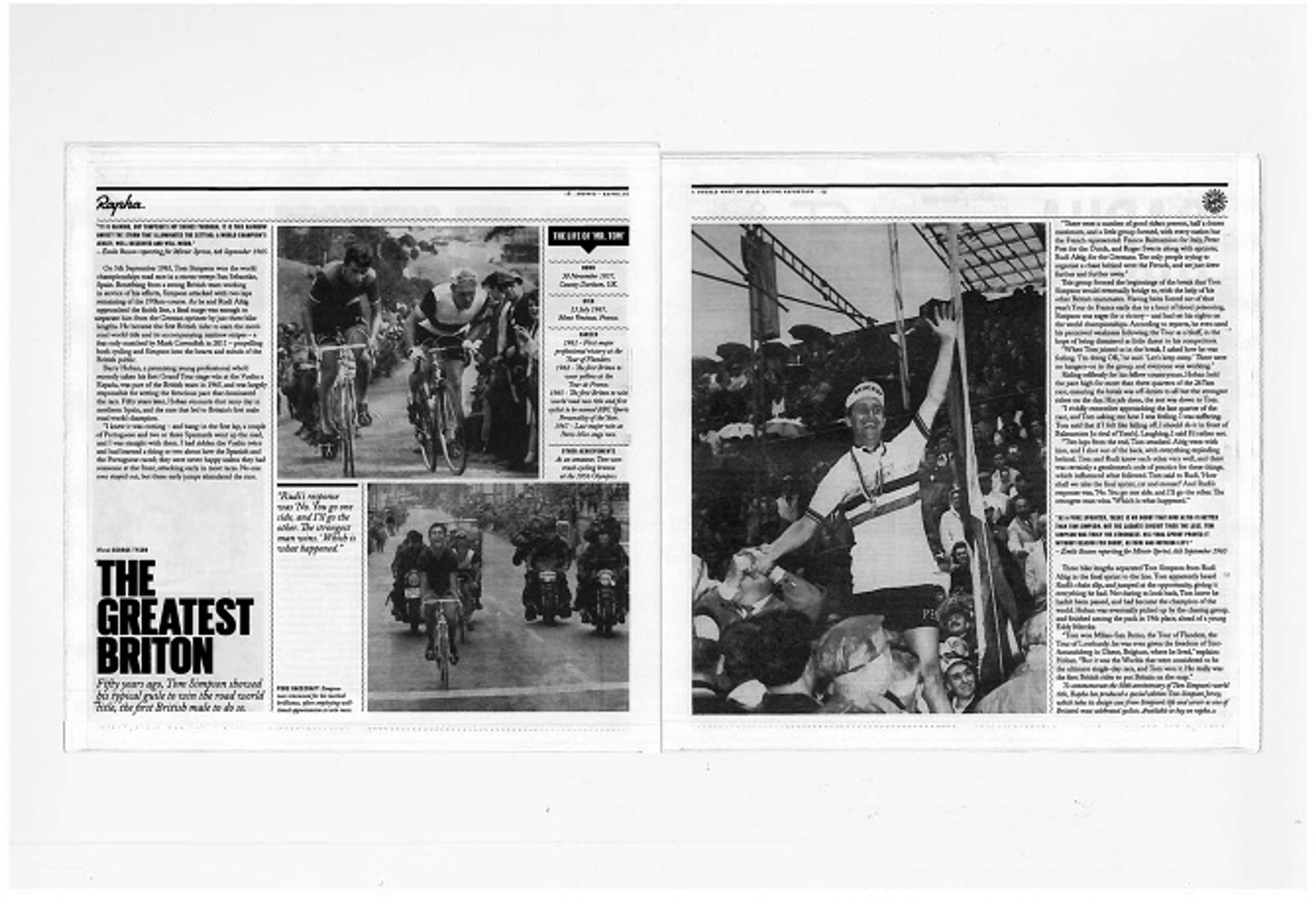 RAPHA | PRINT by George Tyson