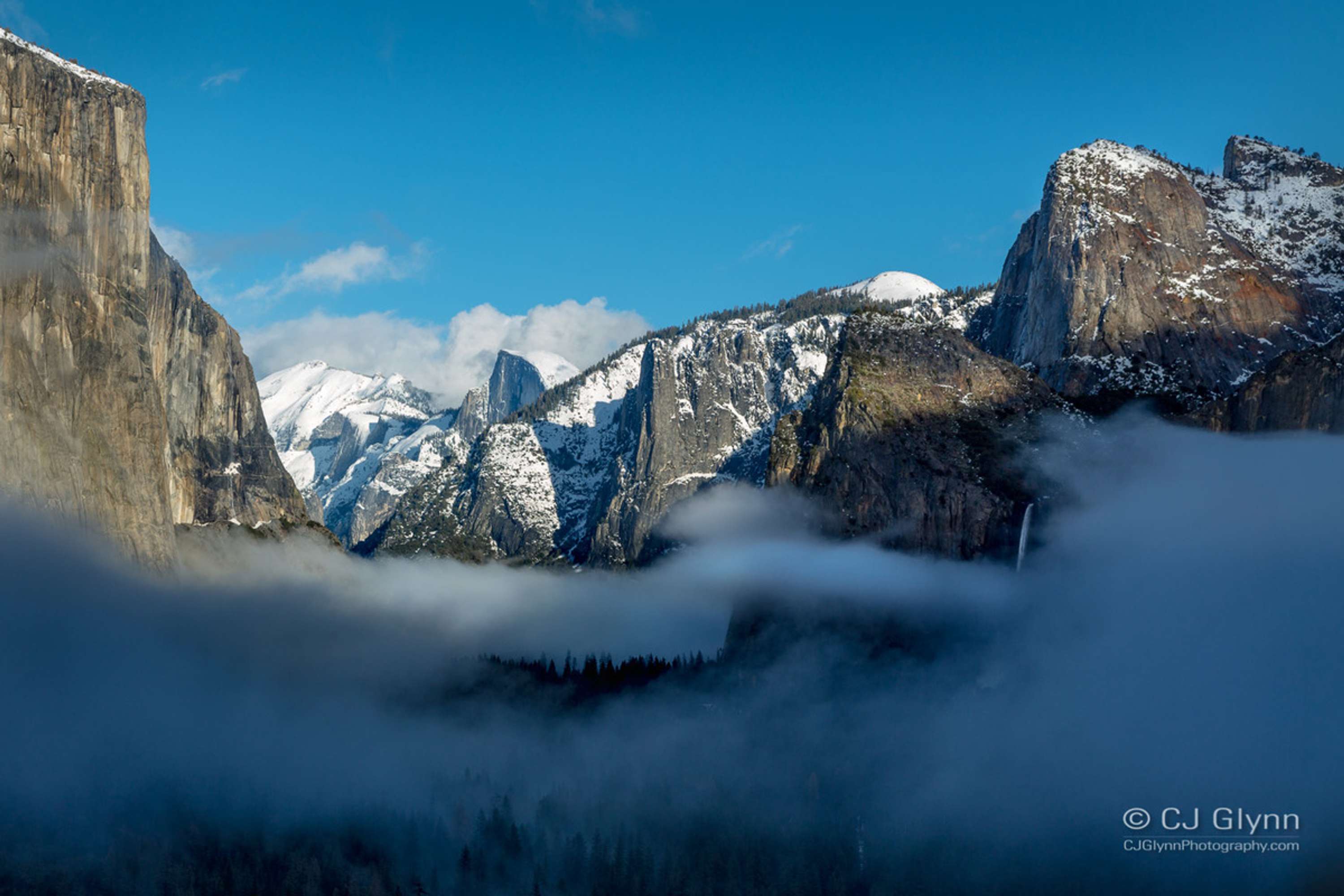 Yosemite in Winter by CJ Glynn