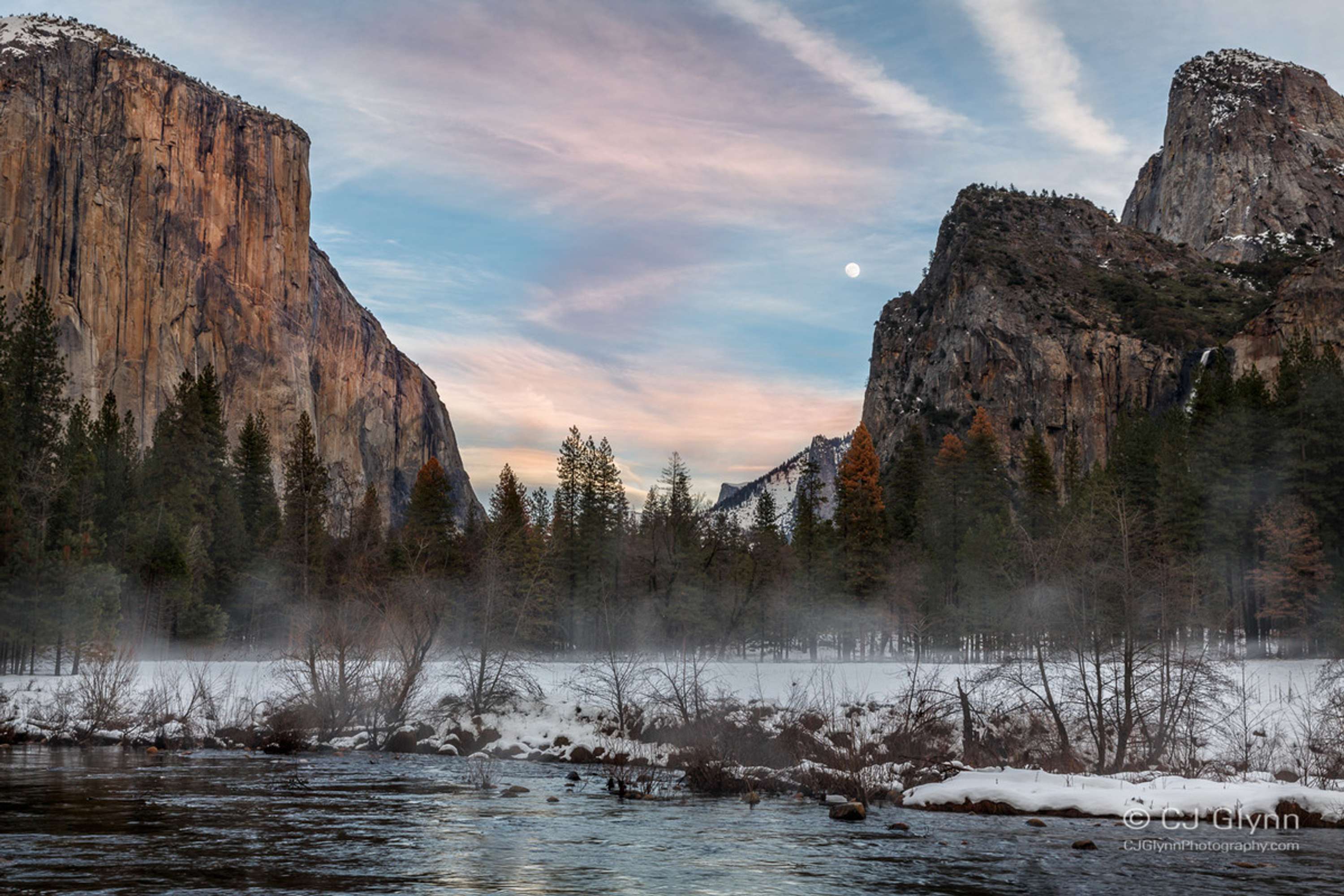 Yosemite in Winter by CJ Glynn
