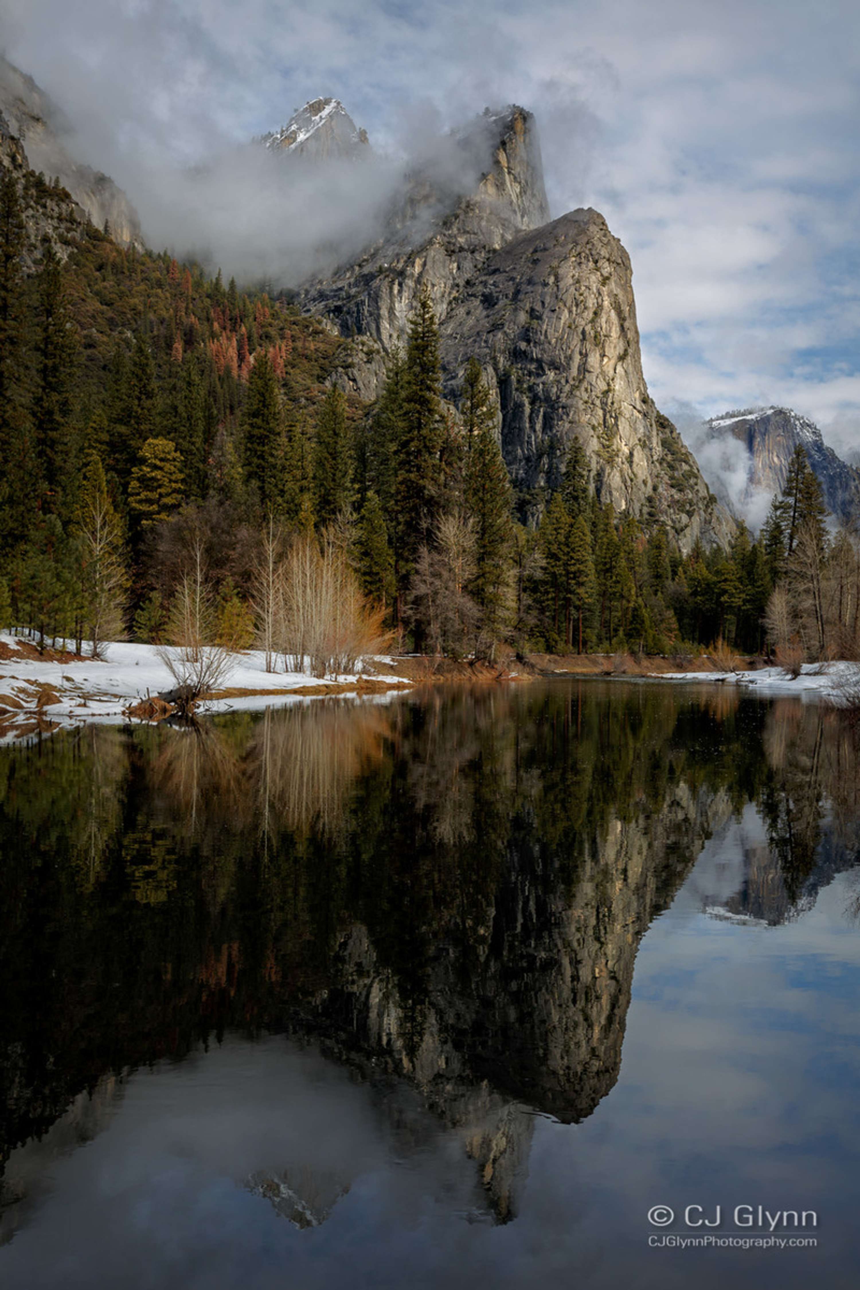 Yosemite in Winter by CJ Glynn