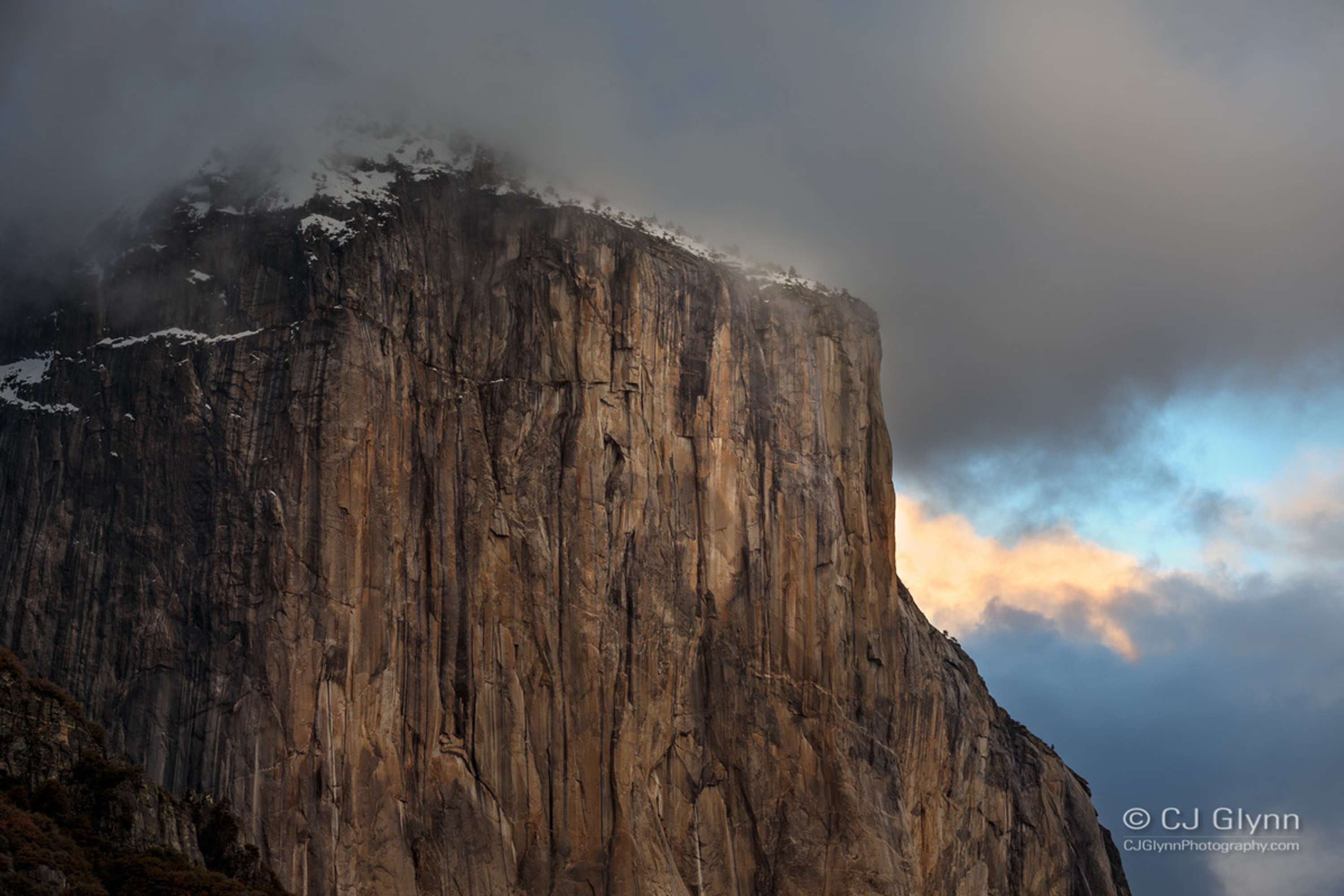 Yosemite in Winter by CJ Glynn