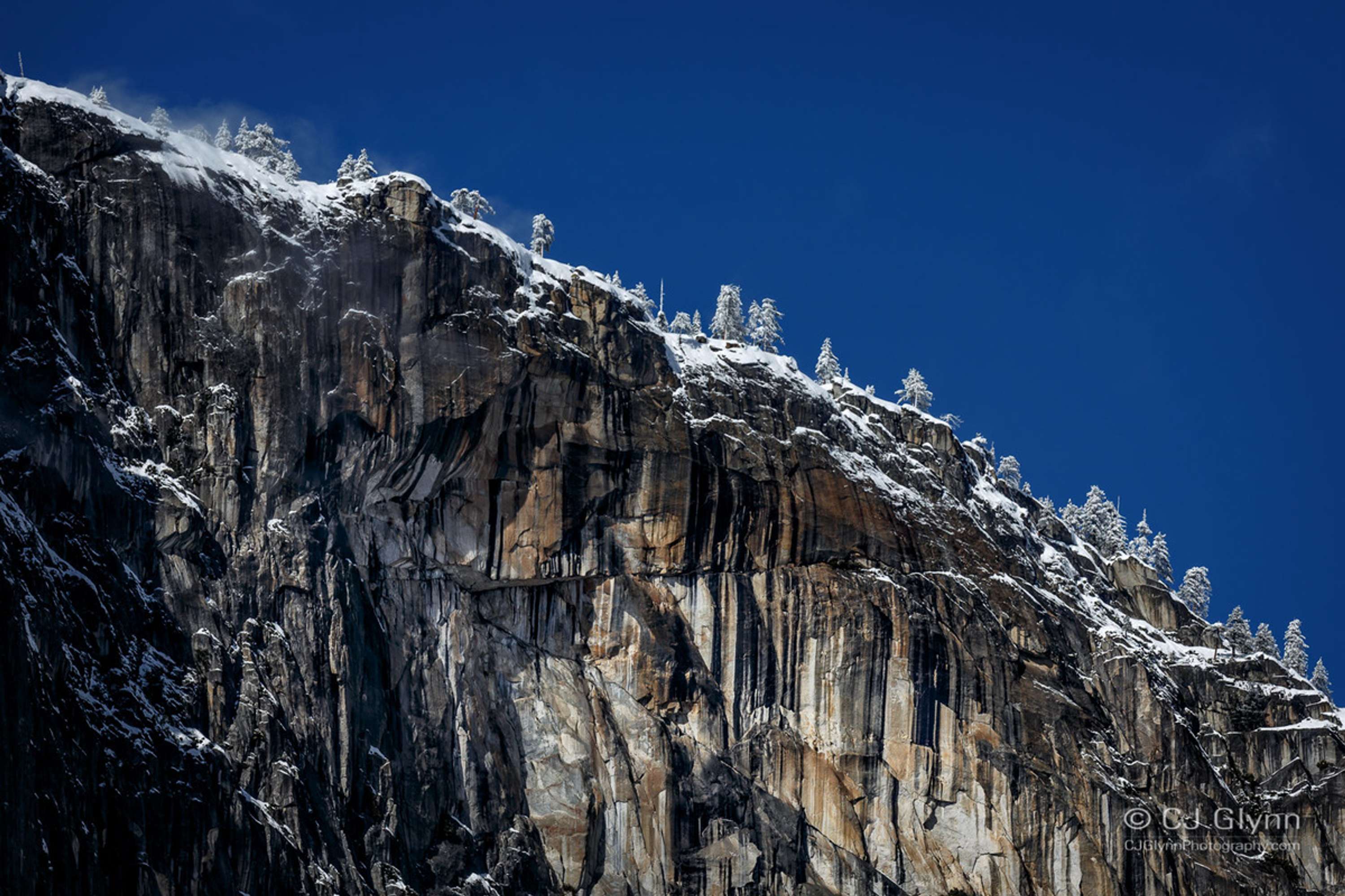 Yosemite in Winter by CJ Glynn