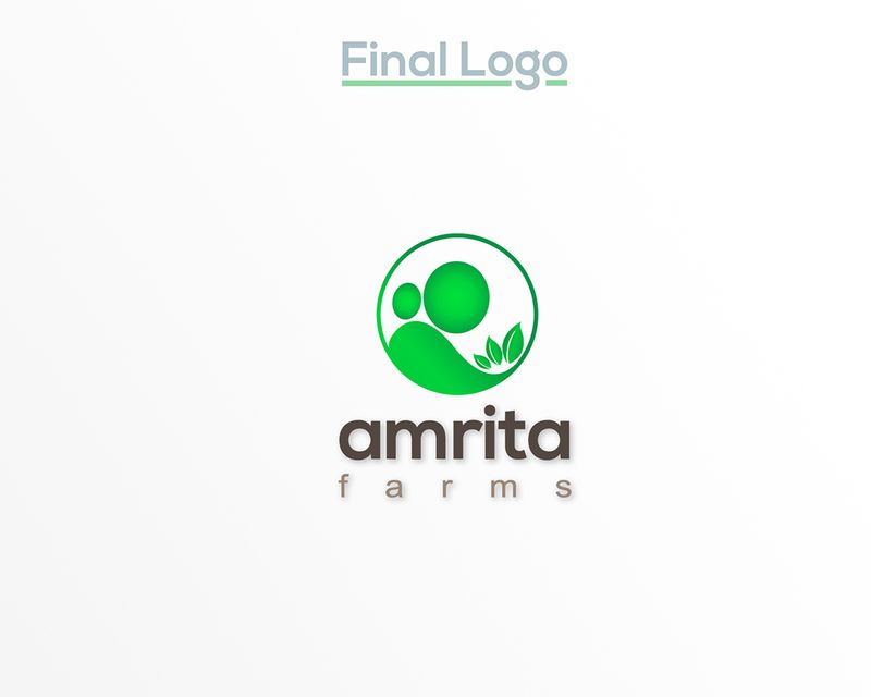 Amrita Farms - Branding by Shivashankar s
