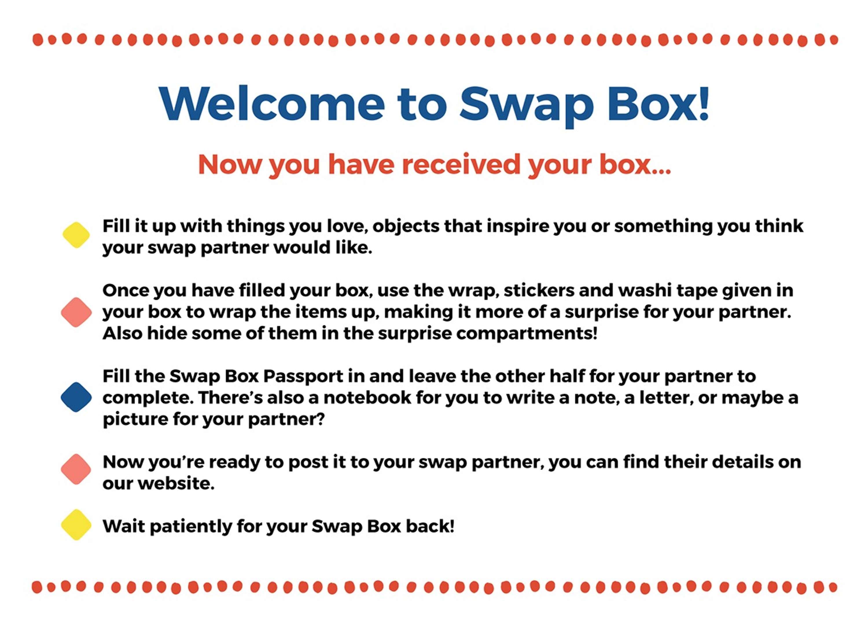 Swap Box by Annabel Grant