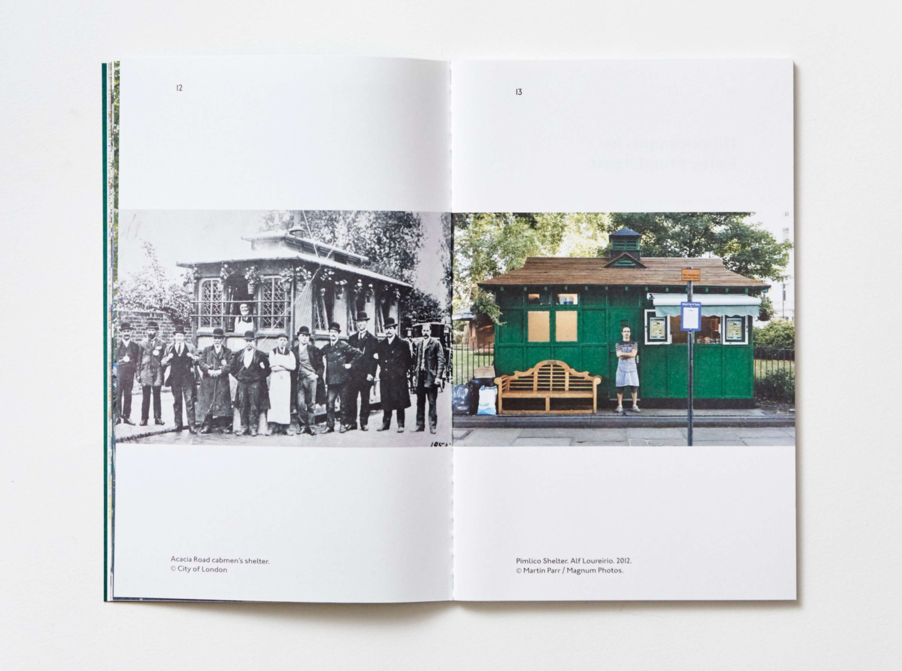 The Cabbies' Shelters Project by Sophie Dutton