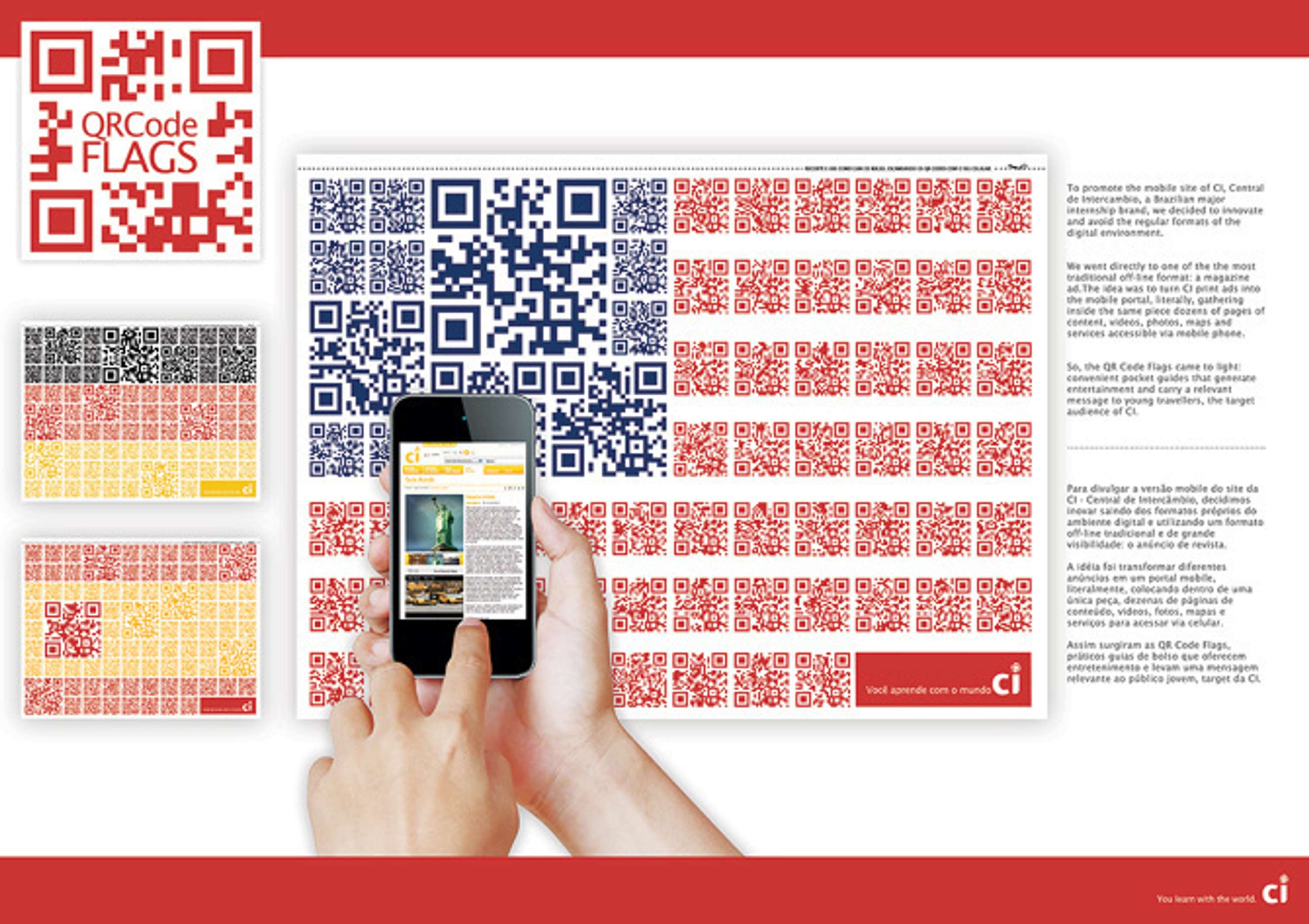 QR Code Flags by Fabio Lemos