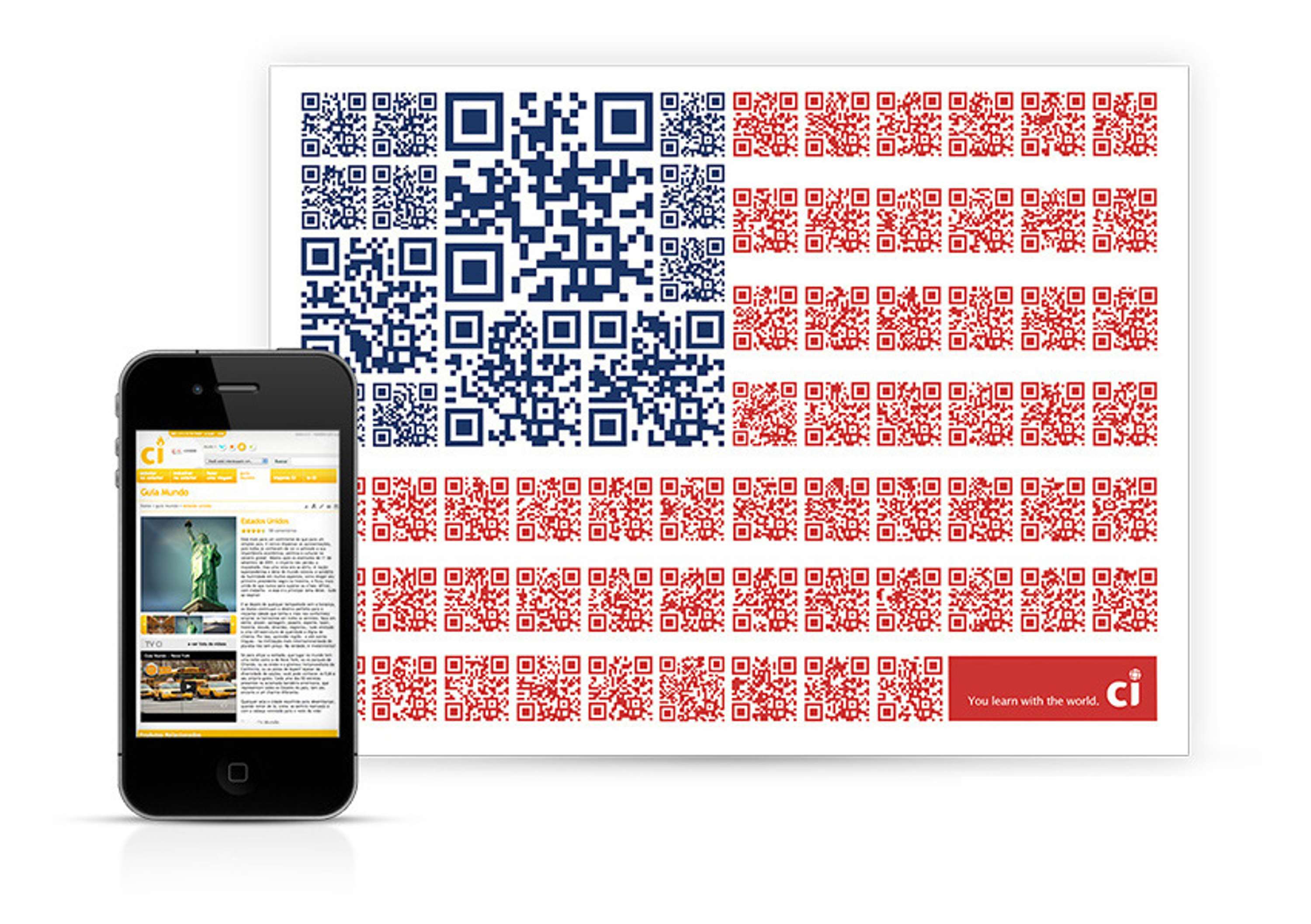 QR Code Flags by Fabio Lemos