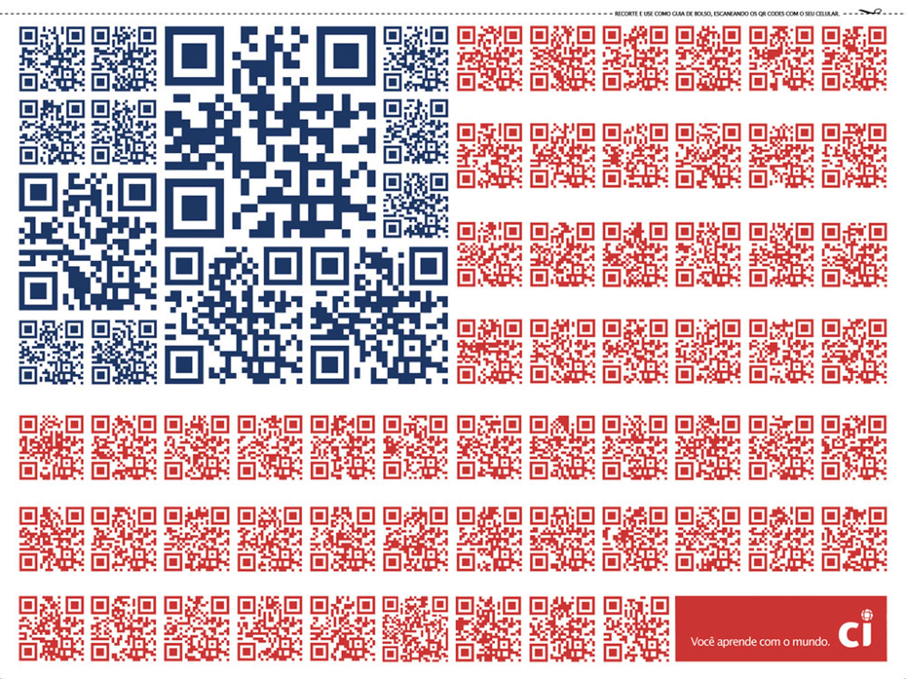 QR Code Flags by Fabio Lemos