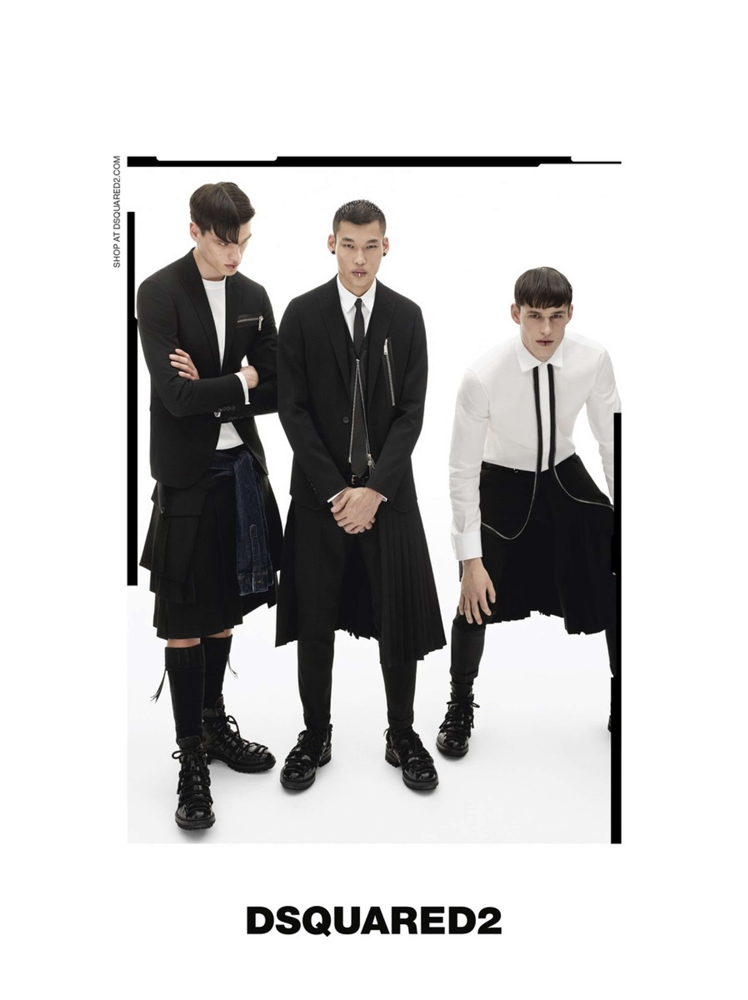 Dsquared2 by AMCK MODELS LONDON