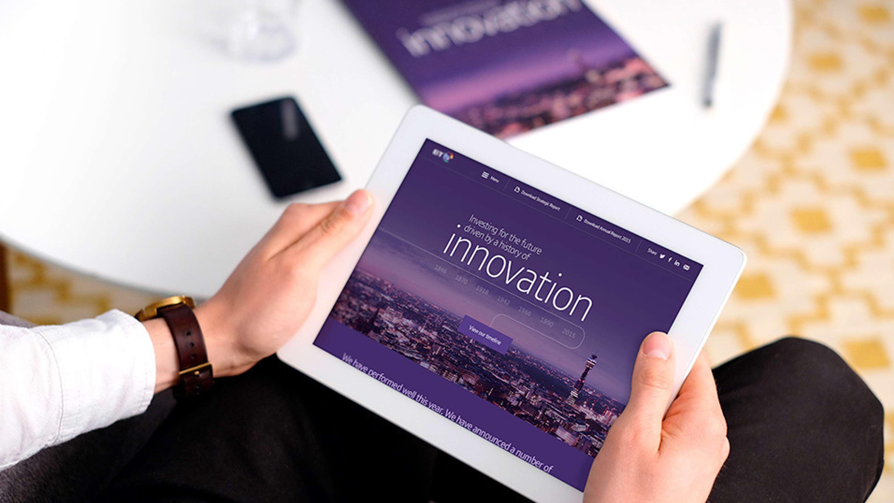 BT Annual Report Summary 2015 by Luke Thompson
