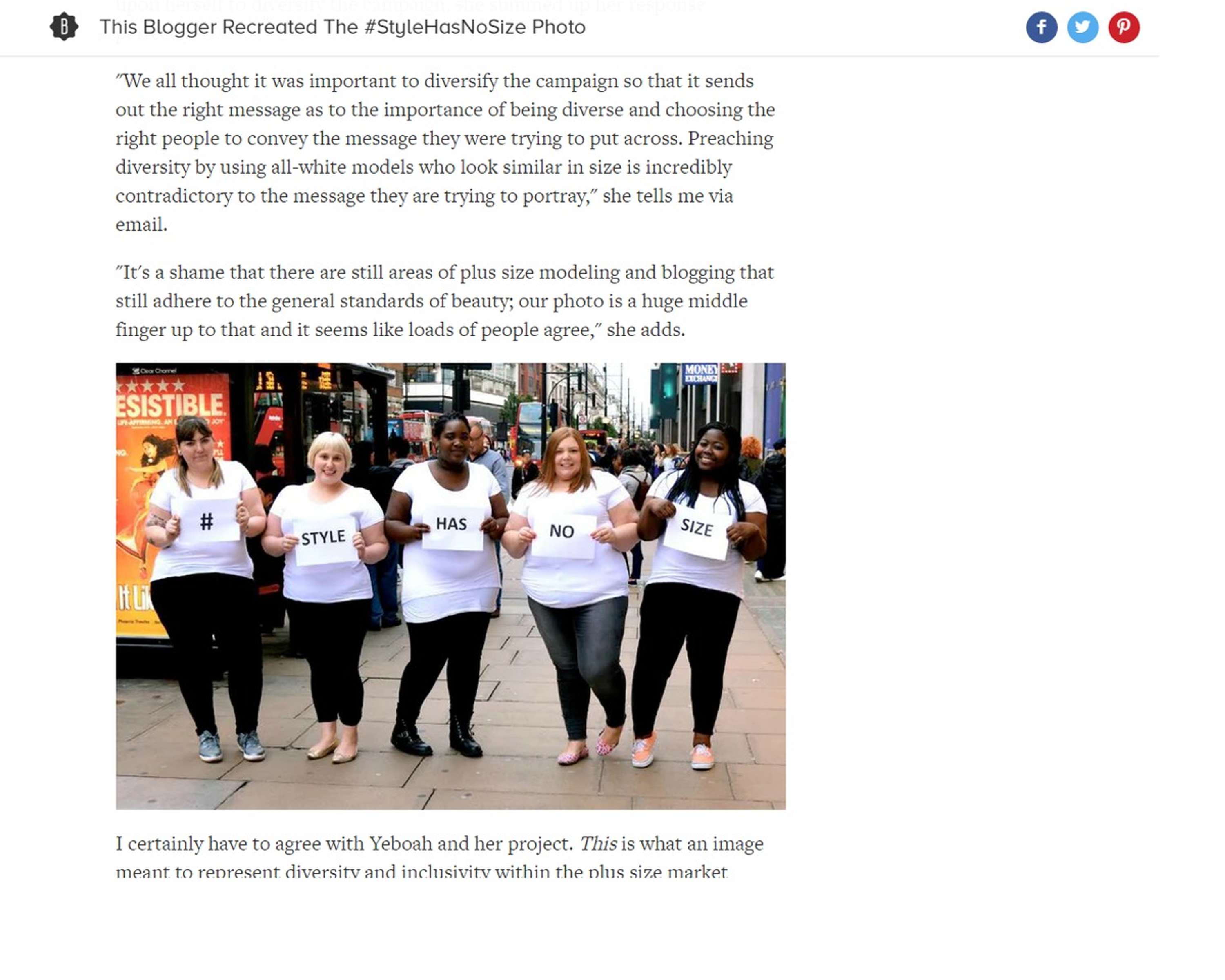 #StyleHasNoSize by Stephanie Yeboah