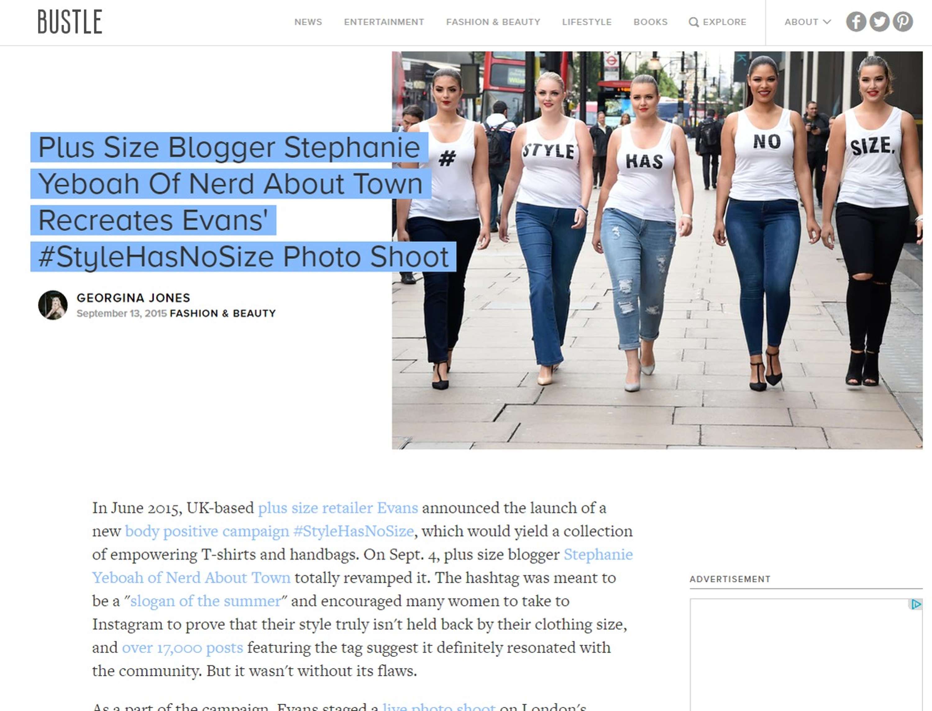 #StyleHasNoSize by Stephanie Yeboah