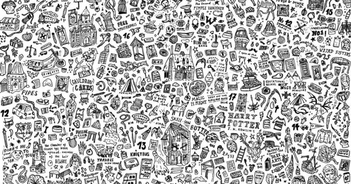 Harry Potter Illustration | The Dots