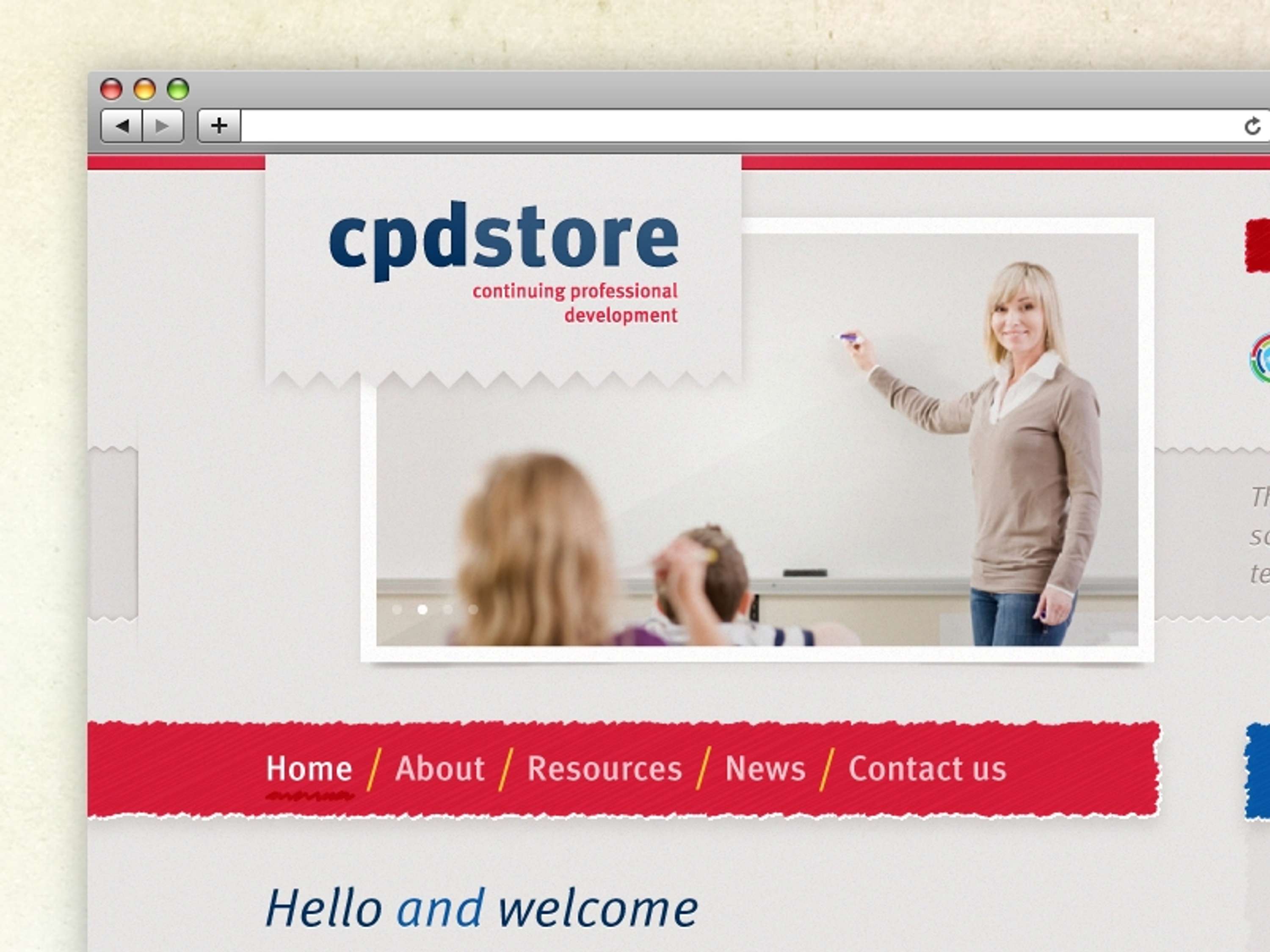 cpd logo & interface design by Karsten Rowe