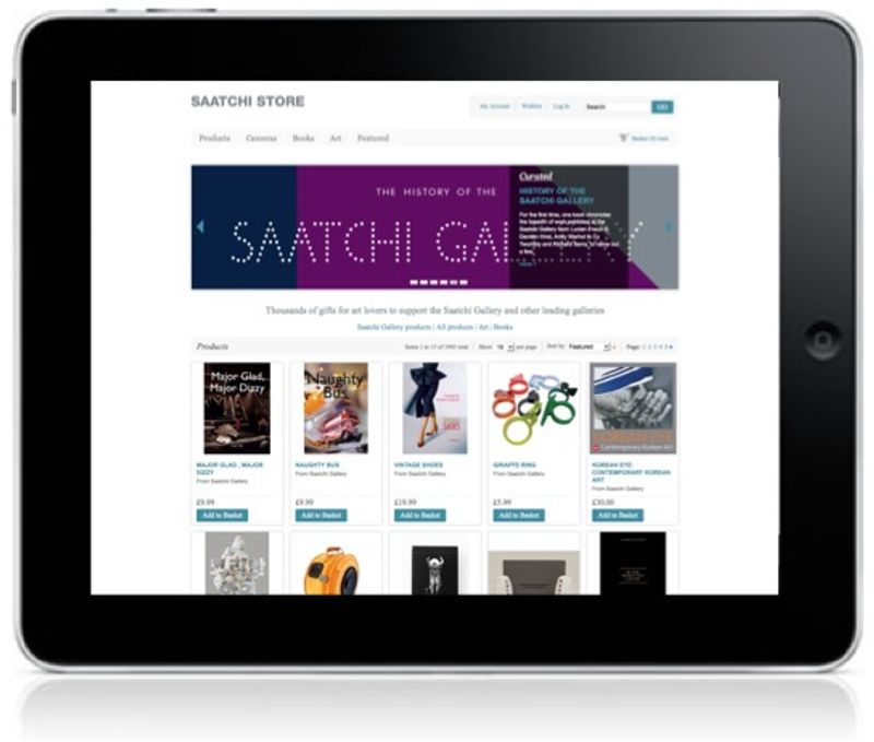 Saatchi Store by REMIX Agency