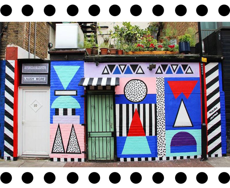 ||| GEORGINA'S HAPPY HOUSE ||| by Camille Walala