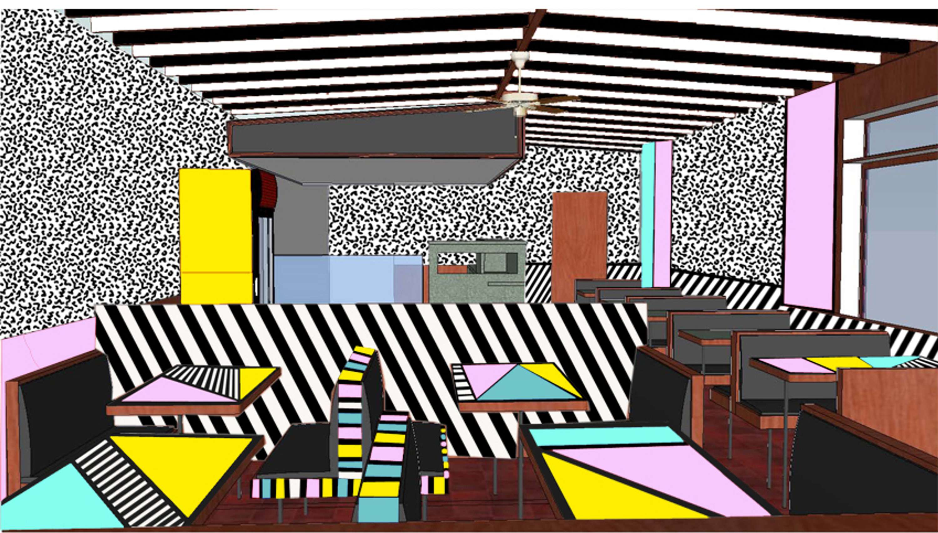 \•\•\ WALALA GREASYSPOON /•/•/ by Camille Walala