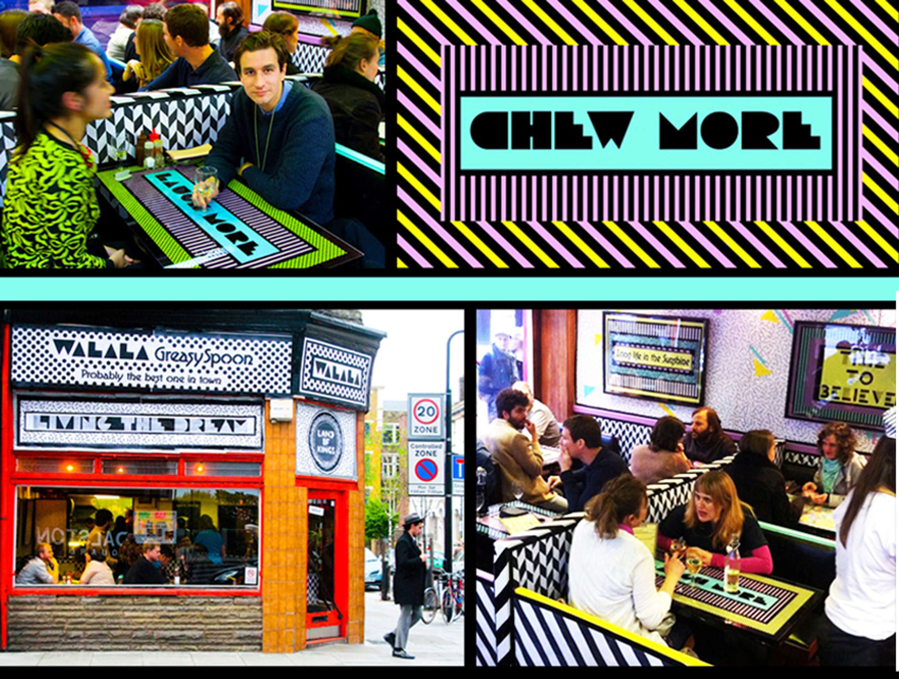 \•\•\ WALALA GREASYSPOON /•/•/ by Camille Walala