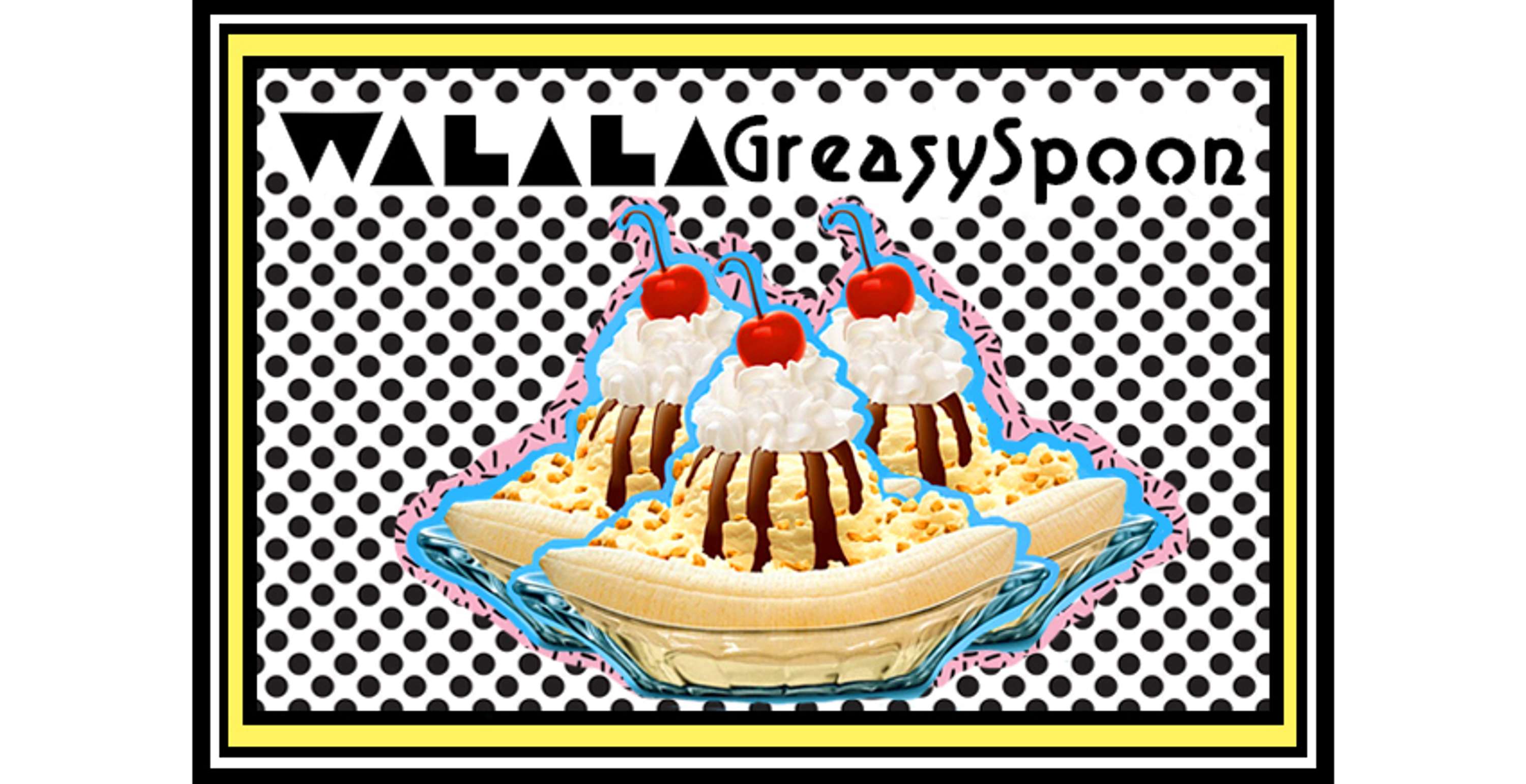 \•\•\ WALALA GREASYSPOON /•/•/ by Camille Walala