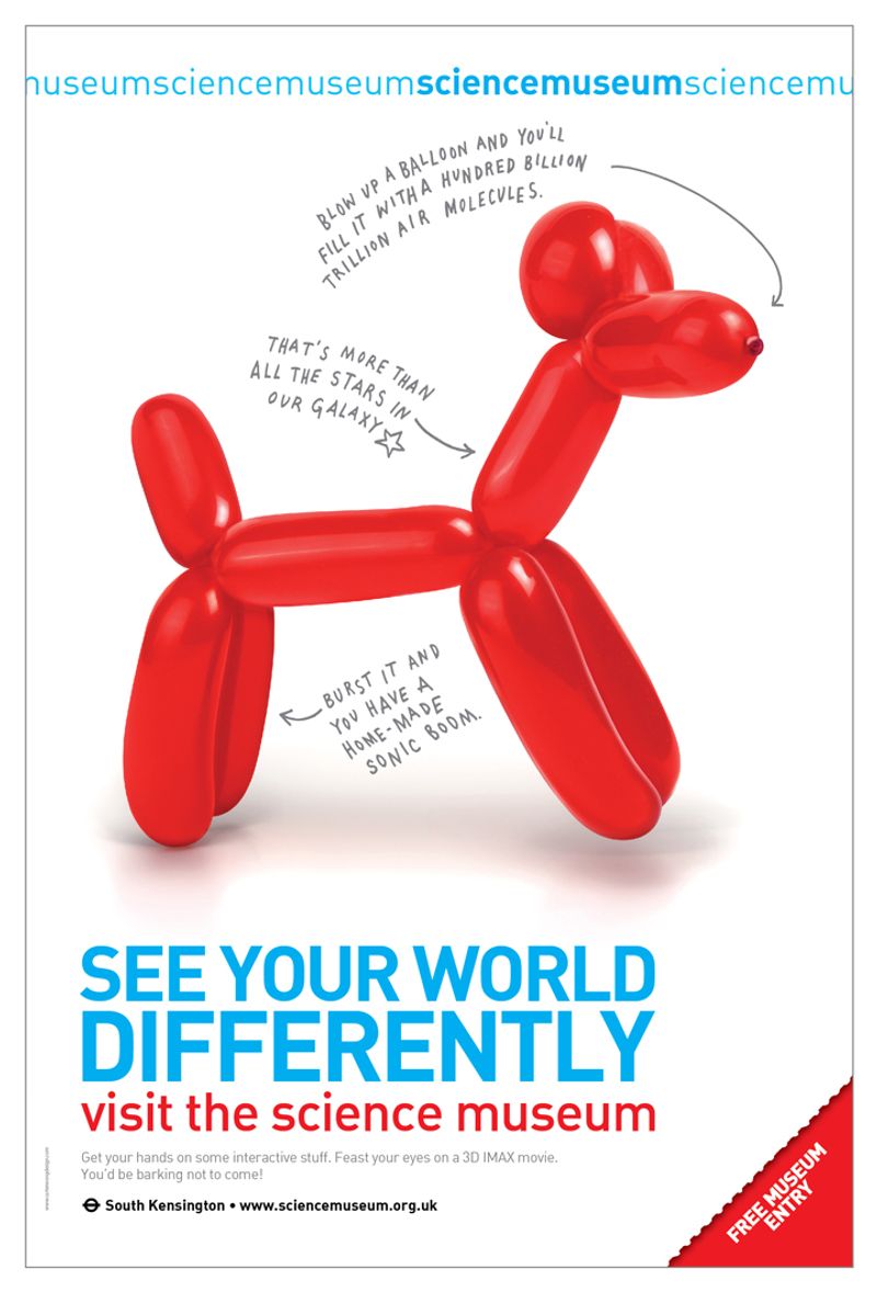 Science Museum Advertising Campaign by Paul Stapleton