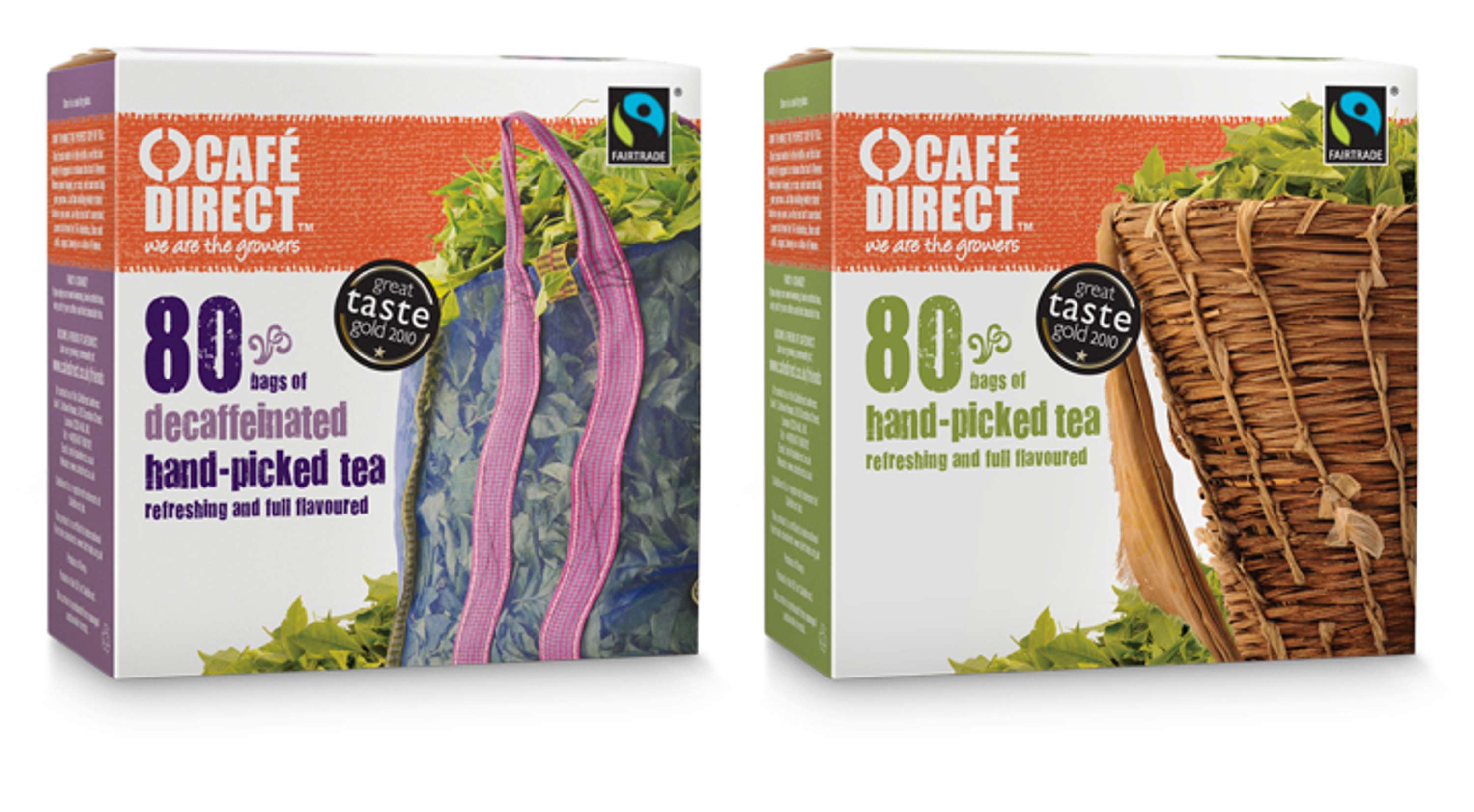 Cafédirect Packaging Design by Paul Stapleton