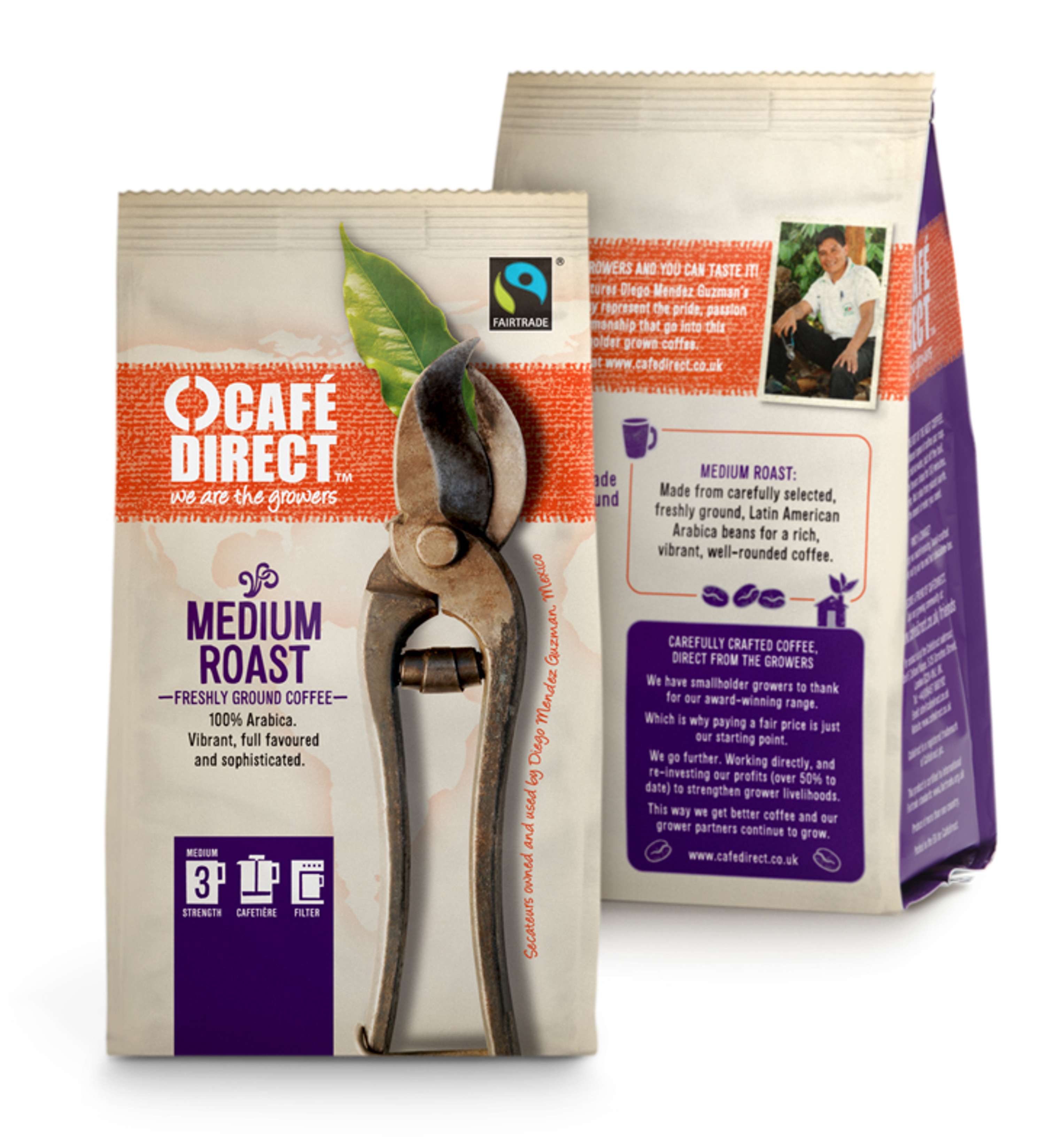 Cafédirect Packaging Design by Paul Stapleton