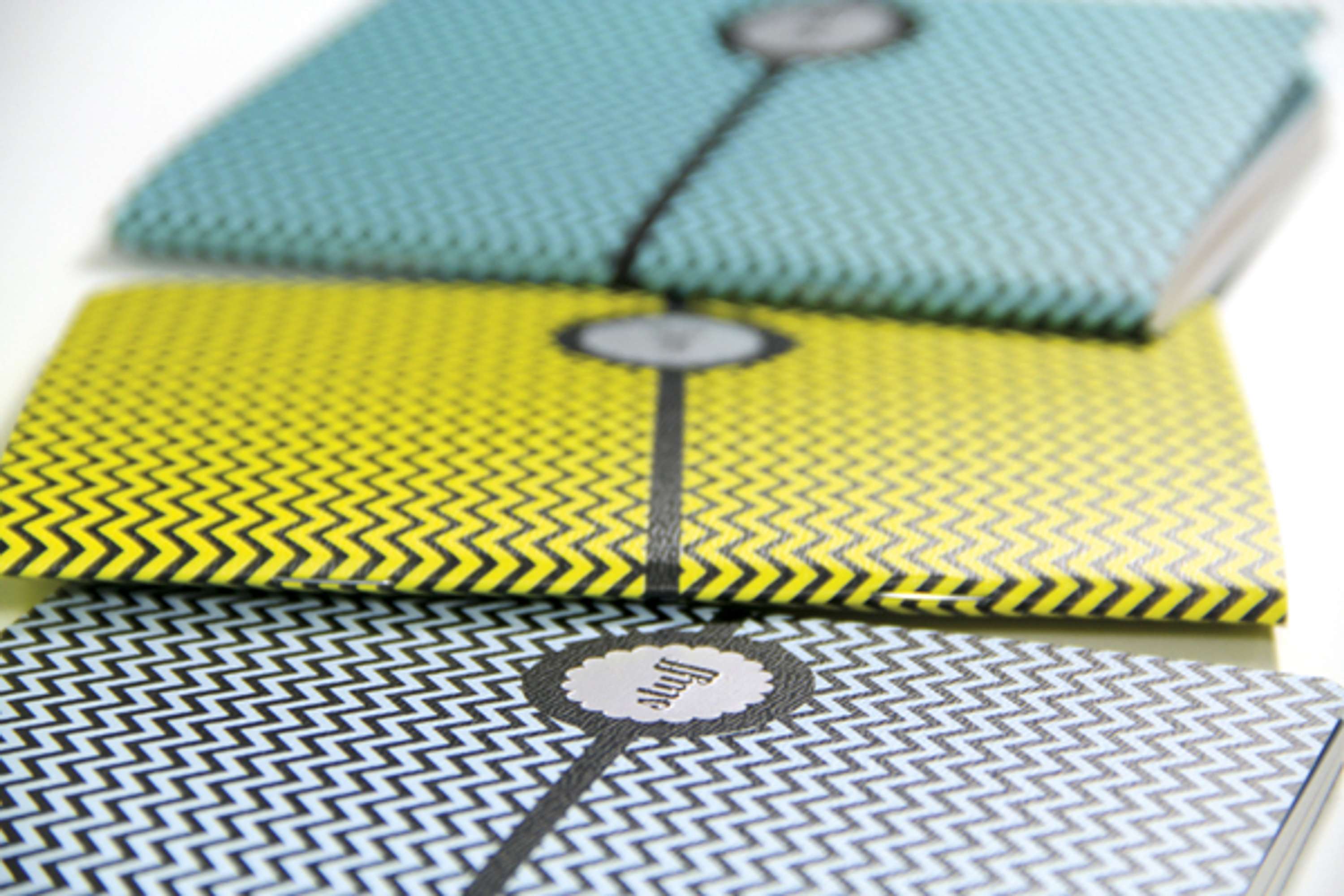 Zig Zag notebooks by Francesca Gavagnin