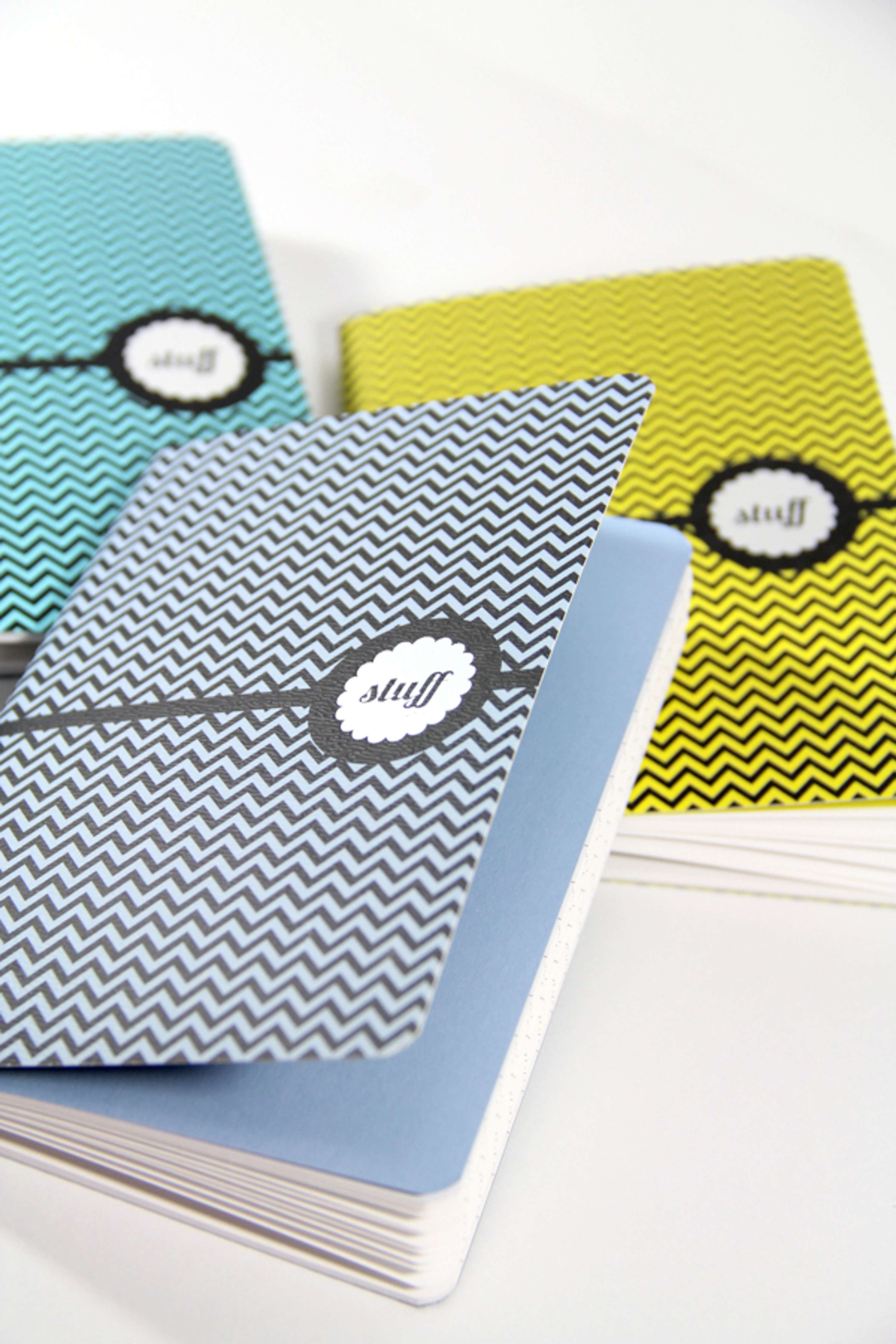 Zig Zag notebooks by Francesca Gavagnin