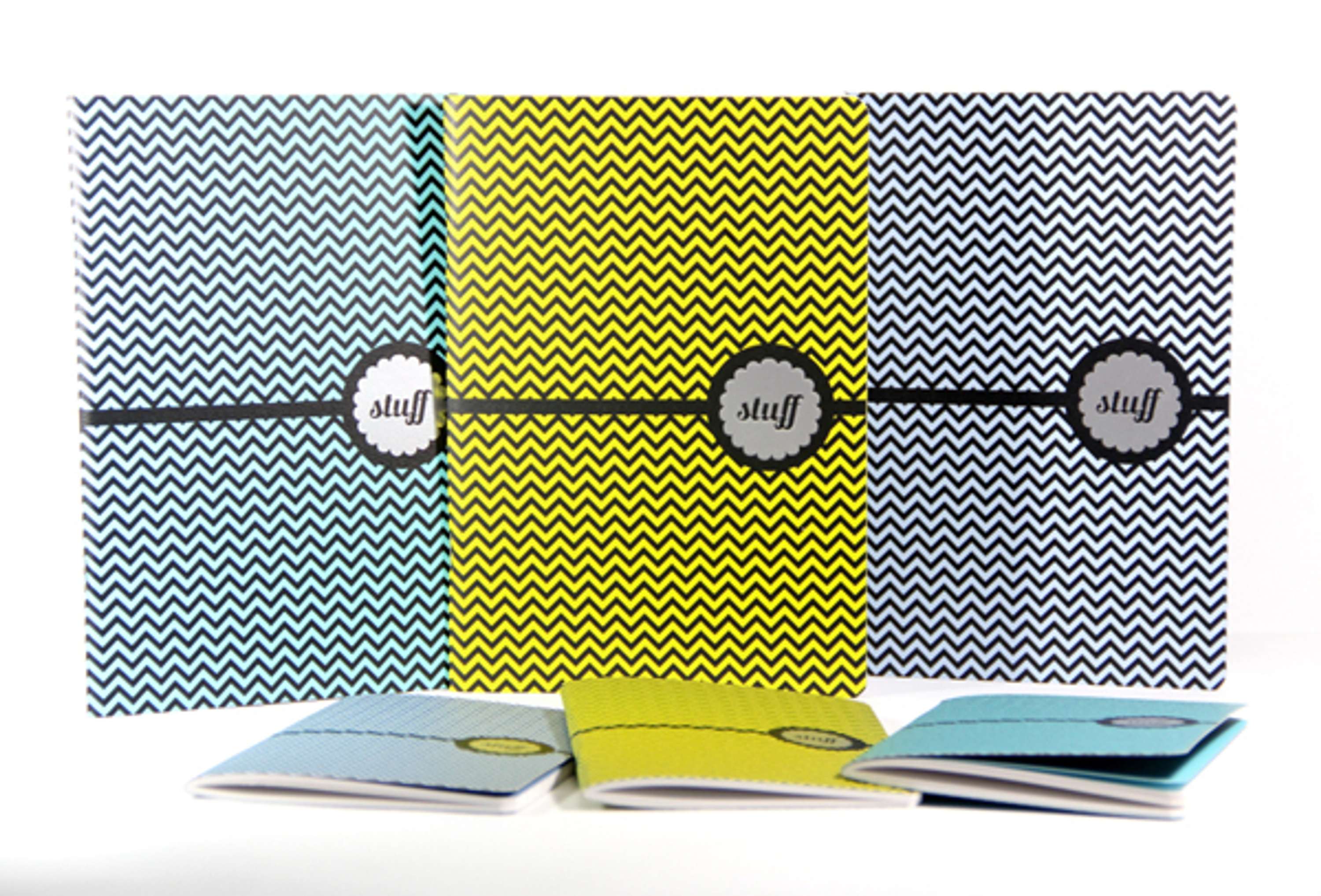 Zig Zag notebooks by Francesca Gavagnin