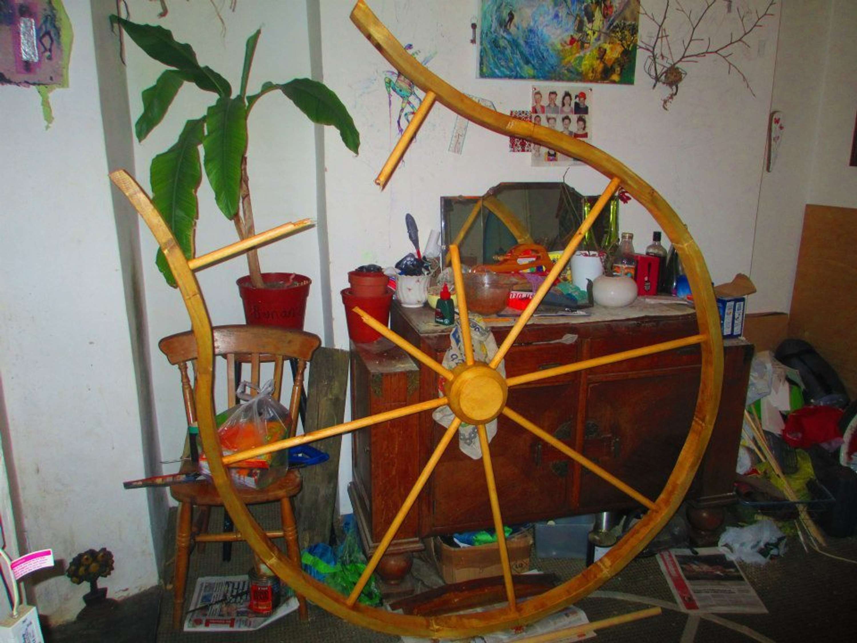 Site specific sculpture by Tara Welsman
