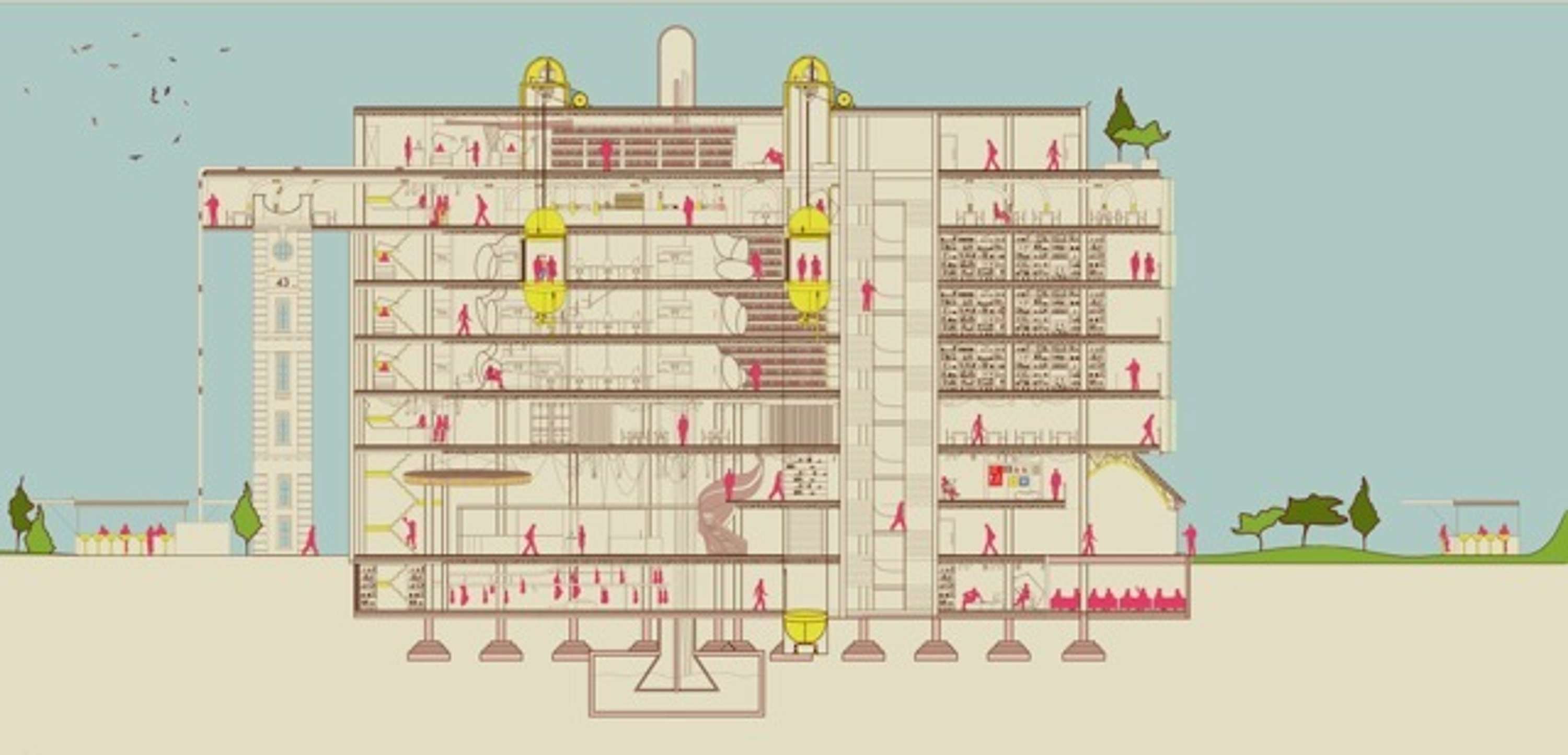 Interior Design Environment Architectures by Ravensbourne University London