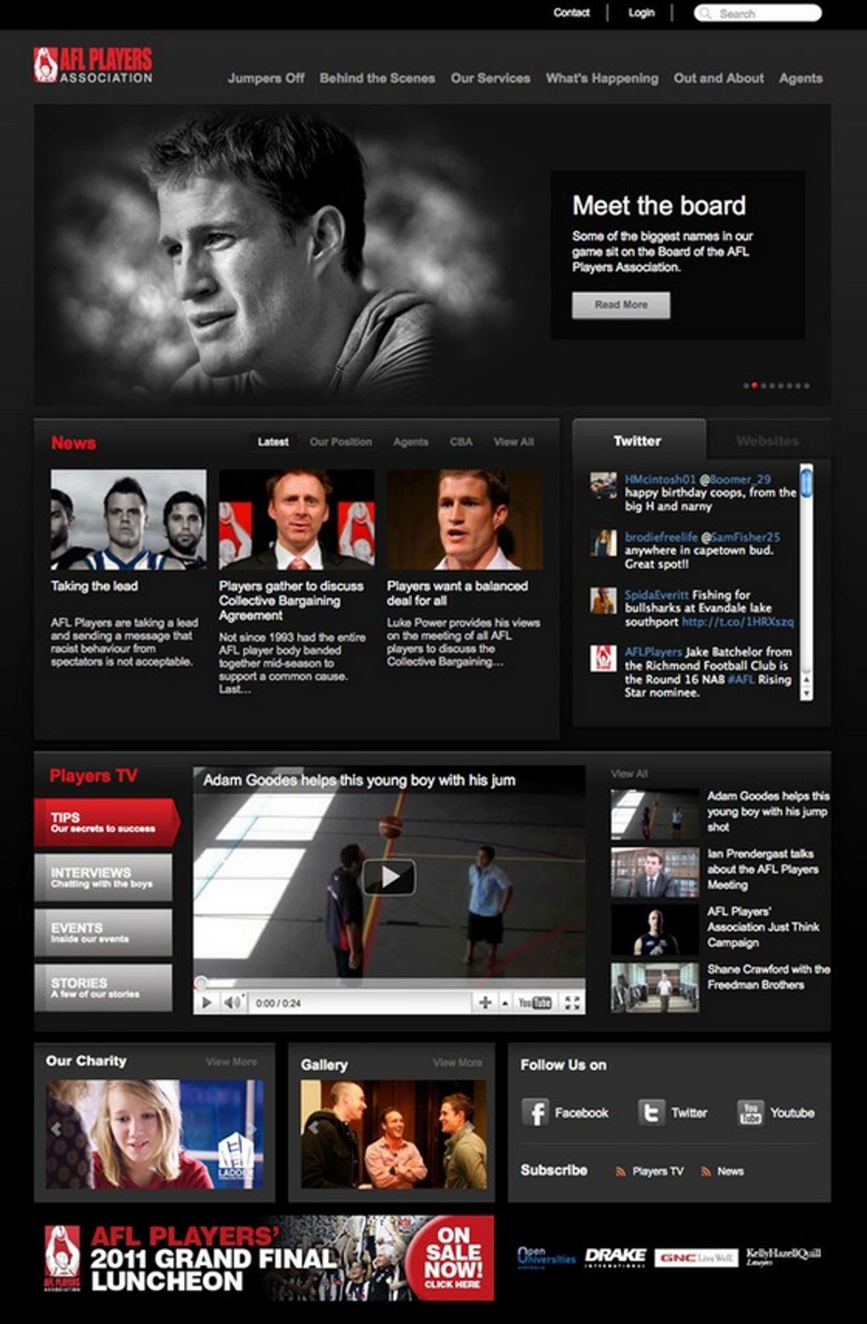 AFL PLAYERS ASSOCIATION by Carter Digital