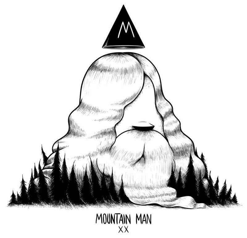 MOUNTAIN MAN by Mcbess Illustration