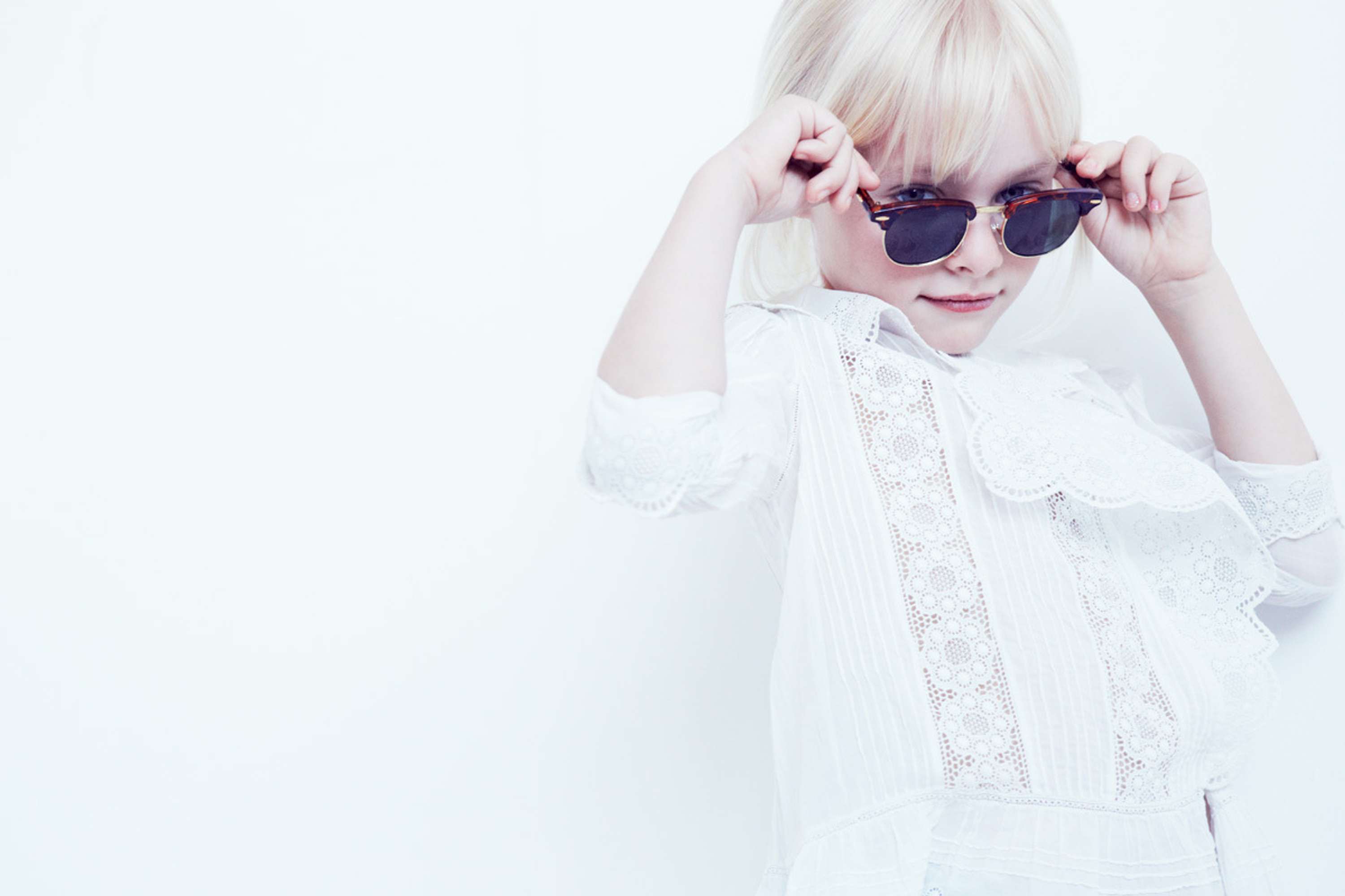 Maddie on White - Editorial by Emma Tunbridge