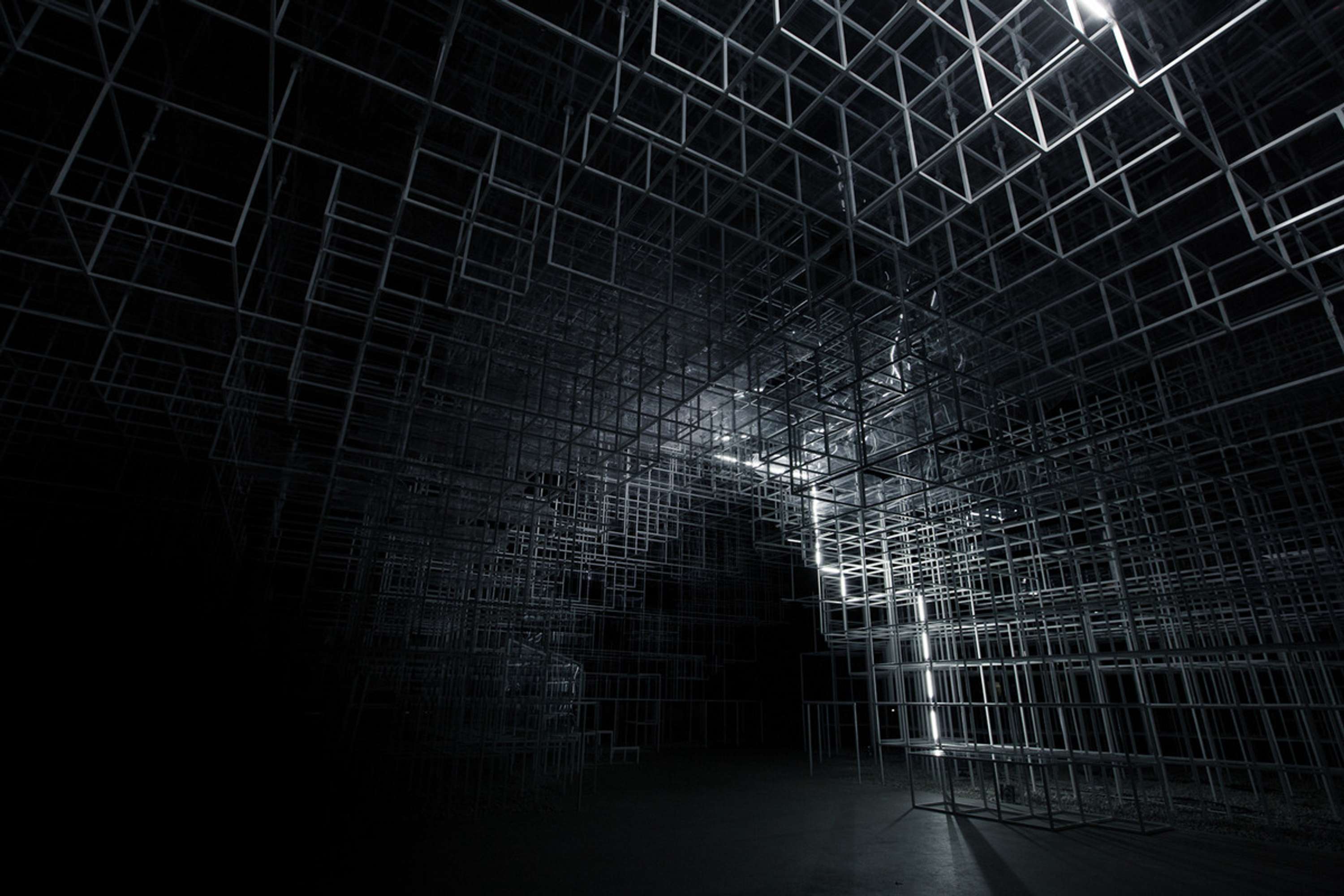 SERPENTINE PAVILION INTERVENTION by United Visual Artists