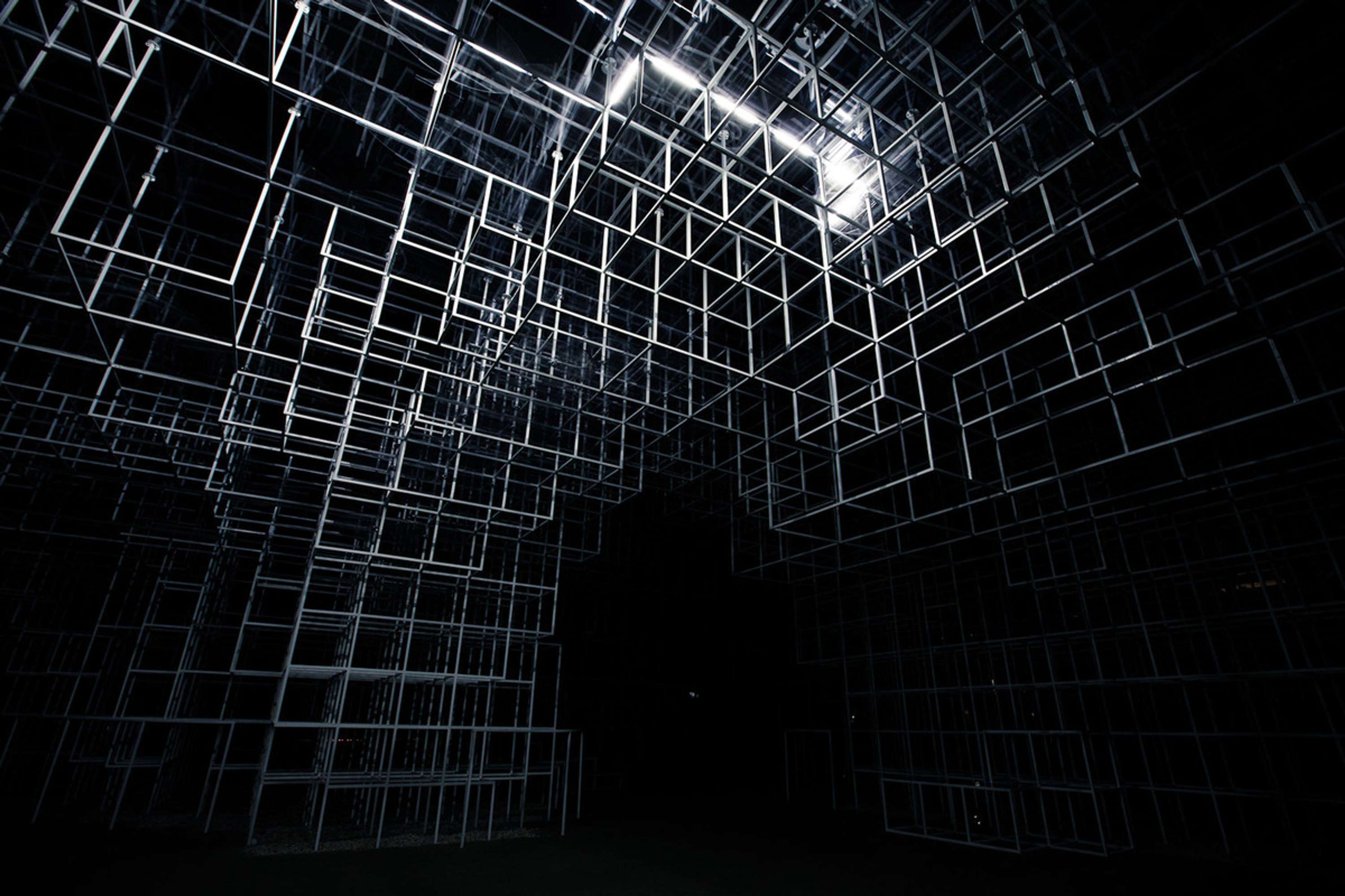 SERPENTINE PAVILION INTERVENTION by United Visual Artists