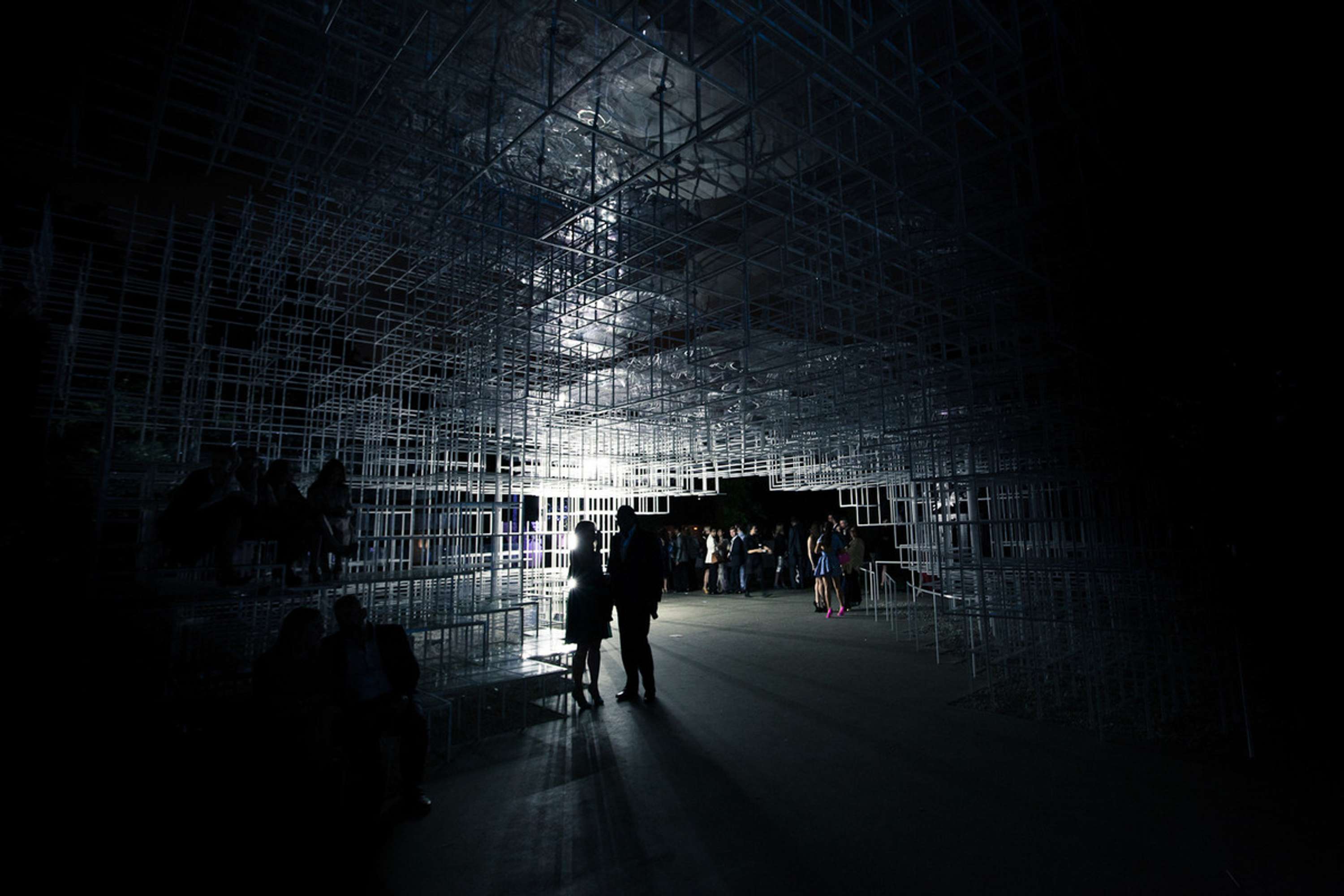 SERPENTINE PAVILION INTERVENTION by United Visual Artists