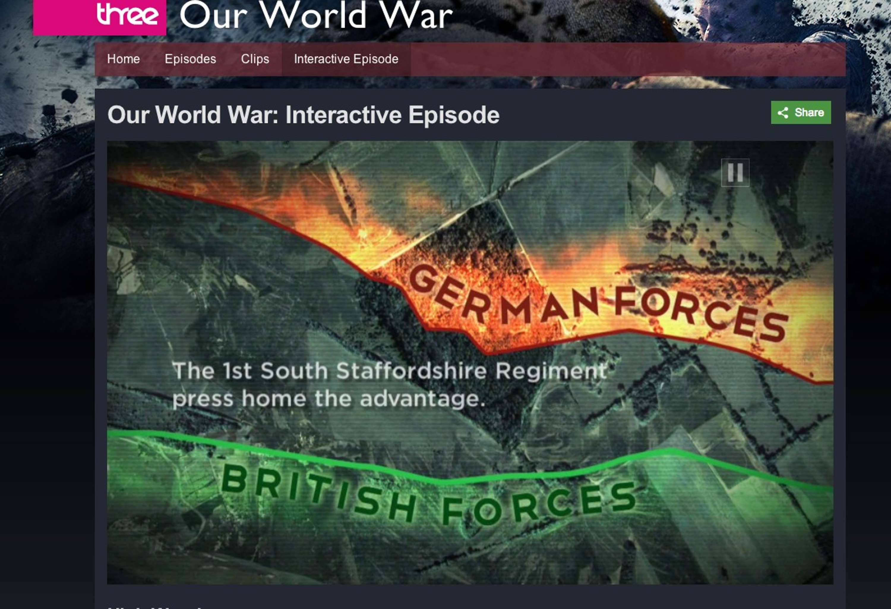 The making of Our World War One interactive guide by BBC