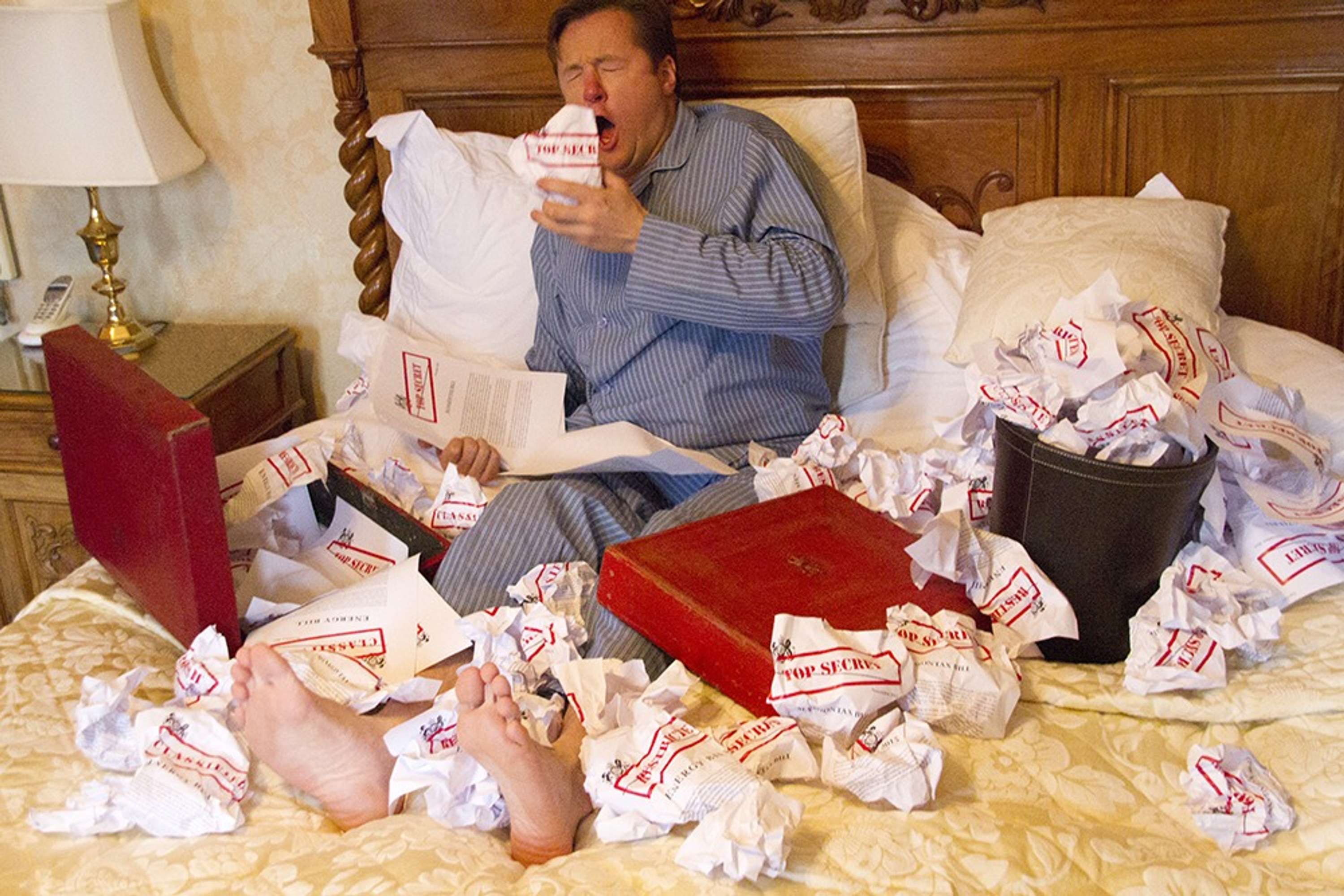 KLEENEX:  THE LITTLEST MISHAPS OF THE BIGGEST OF FACES by Alison Jackson