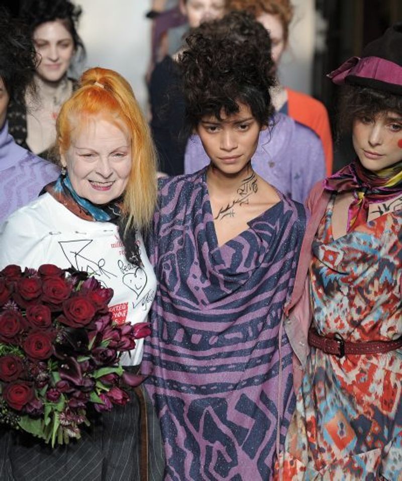 VIVIENNE WESTWOOD, CATWALK FINALE BOQUET by Robbie Honey