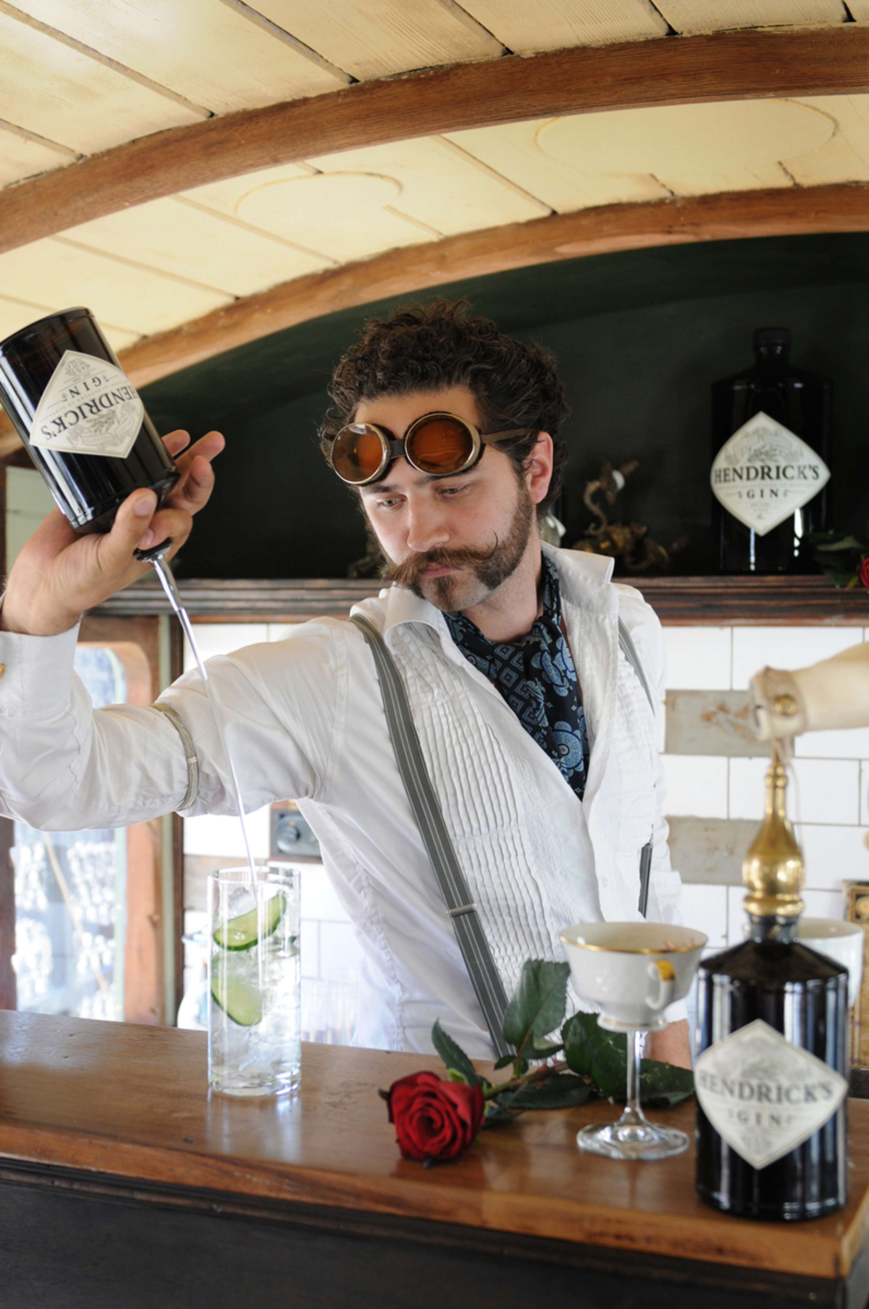 Hendrick's Horseless Carriage  - product sampling by Plinth Creative