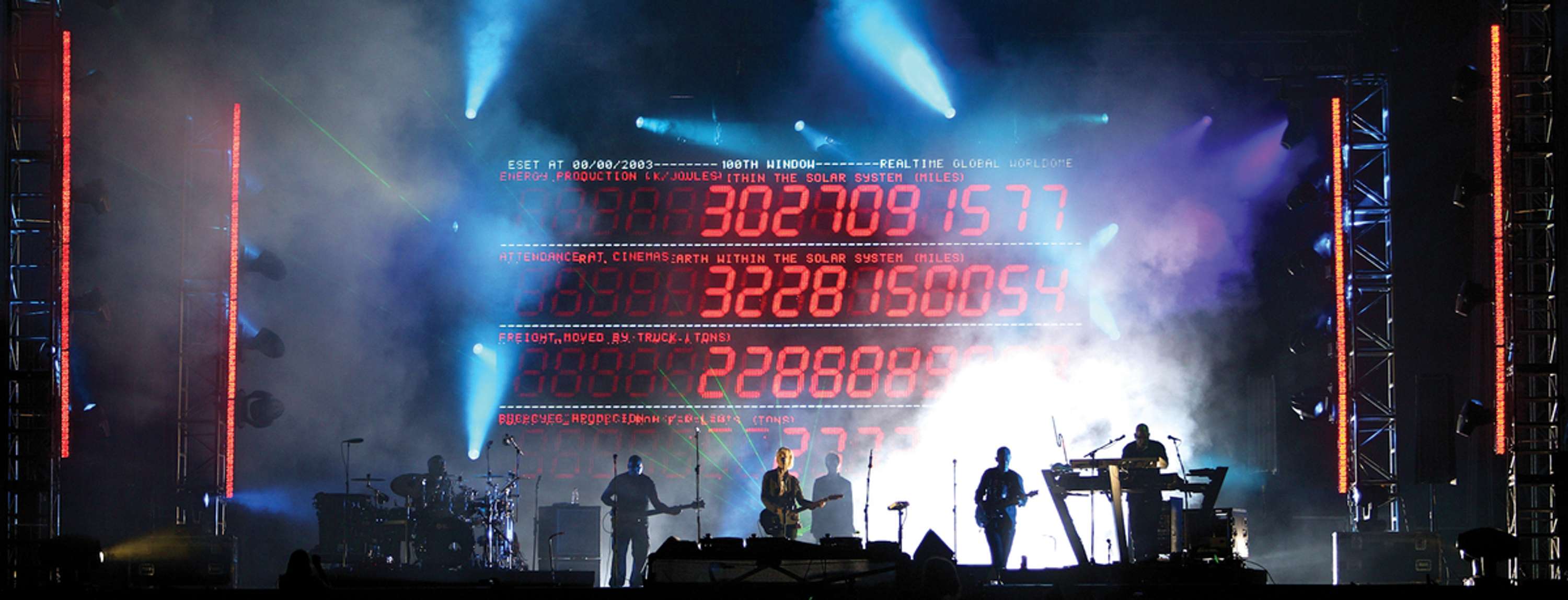 Massive Attack by United Visual Artists