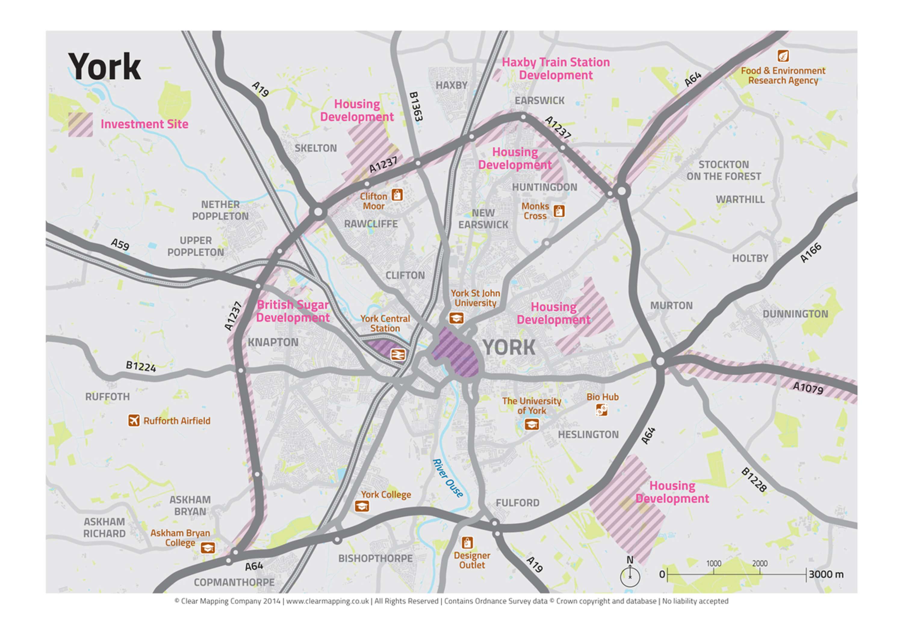 North and East Yorkshire LEP - Data Visualisation by Clear Mapping Co