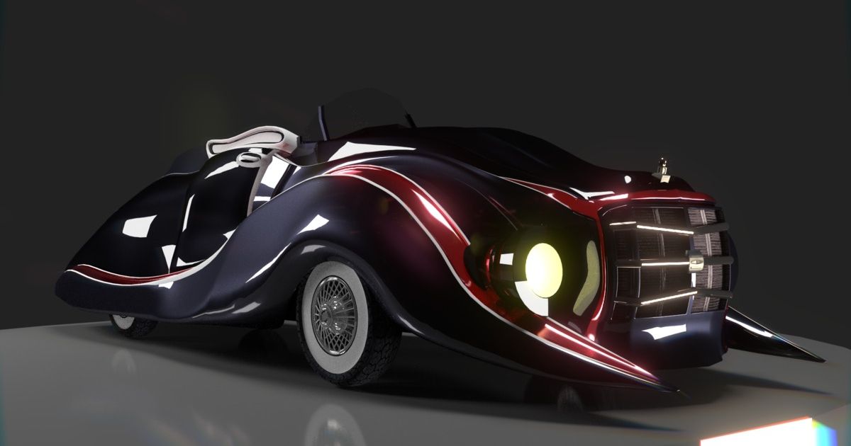 Art Deco Car | The Dots