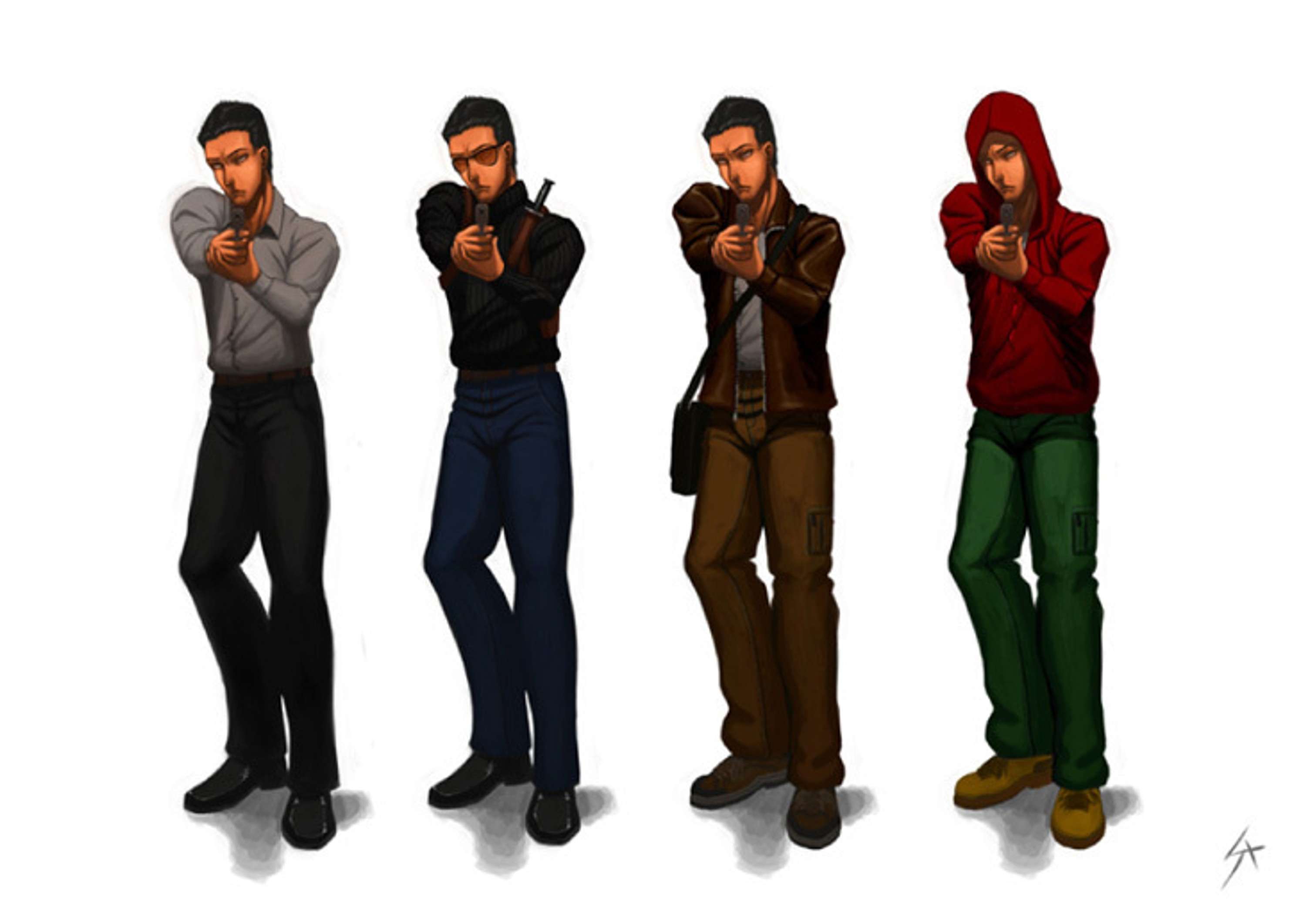 Character Design by Leon Active