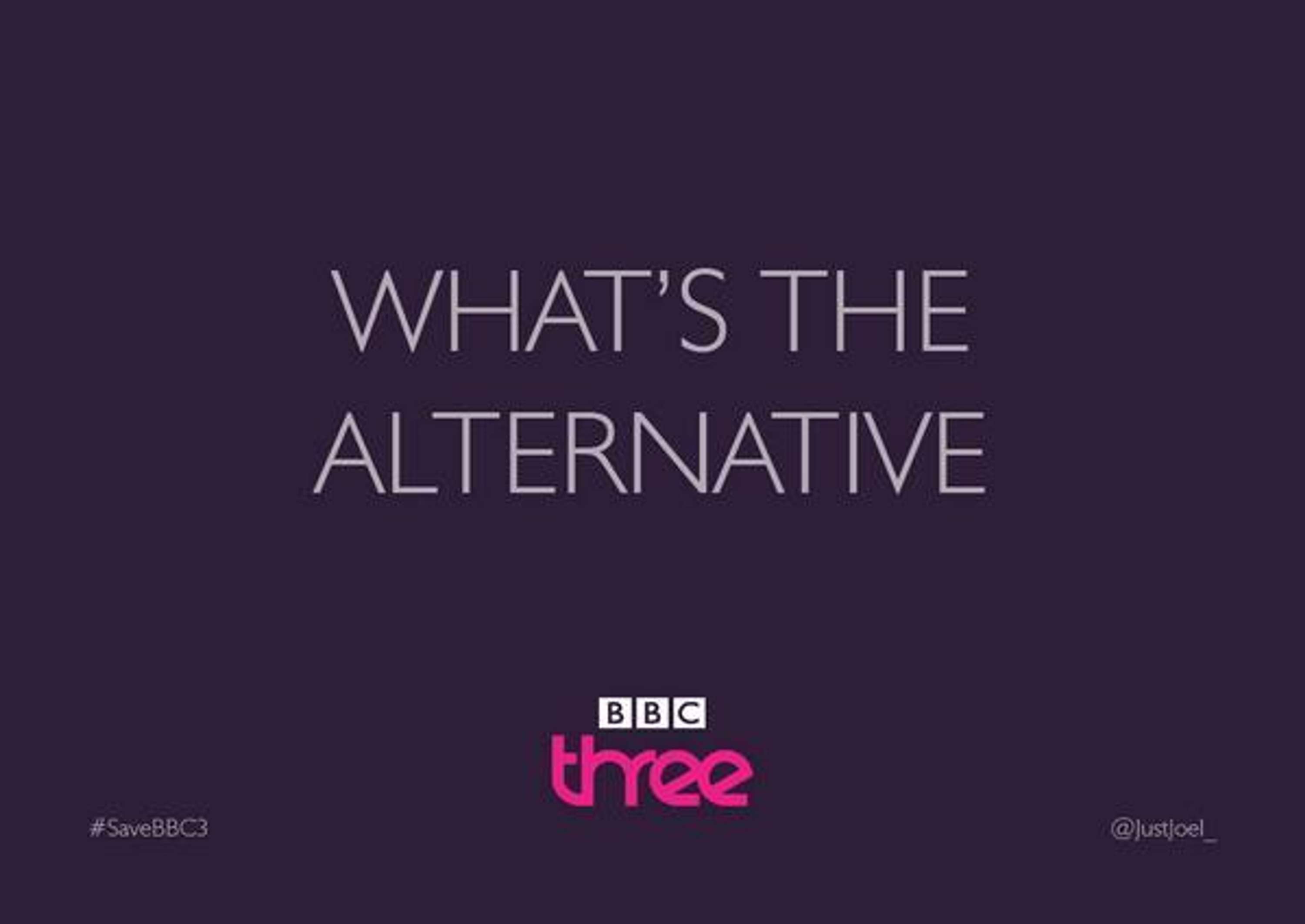 SAVE BBC3 CAMPAIGN by One Minute Briefs