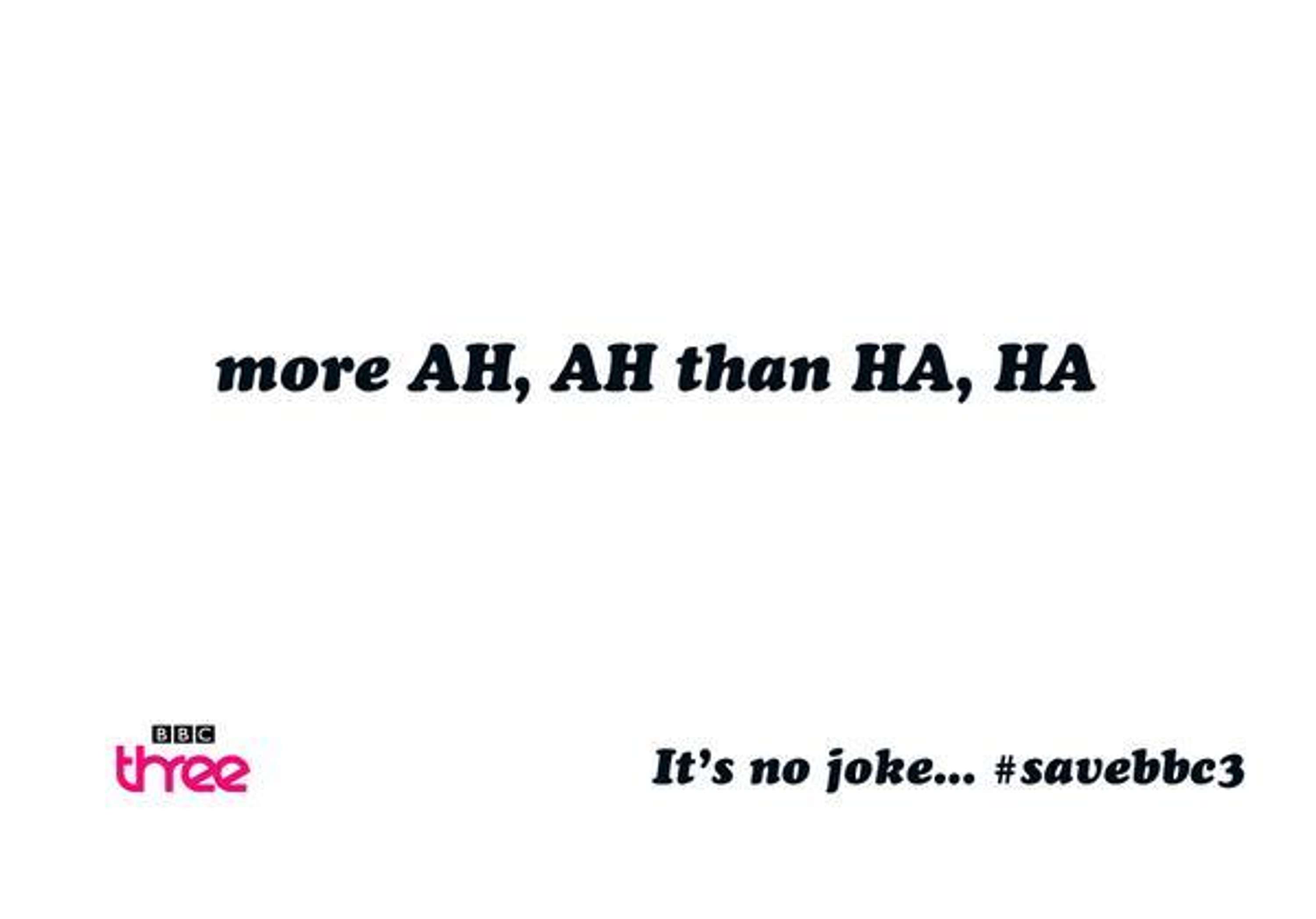 SAVE BBC3 CAMPAIGN by One Minute Briefs